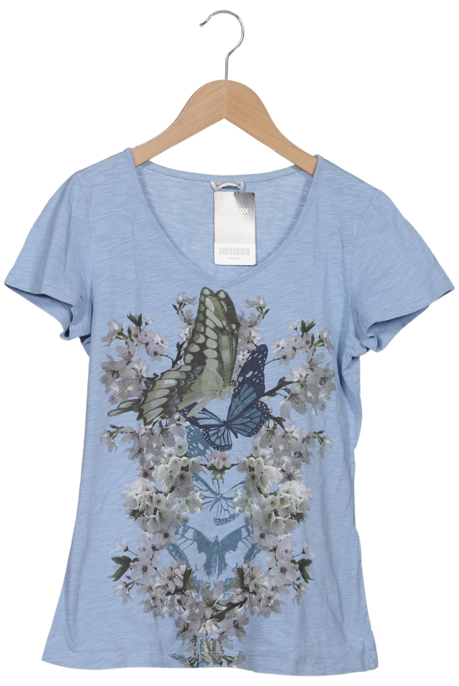 

Street One Damen T-Shirt, blau, Gr. 36
