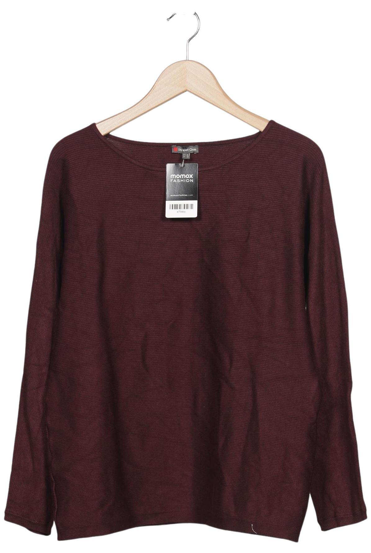 

Street One Damen Pullover, bordeaux, Gr. 42