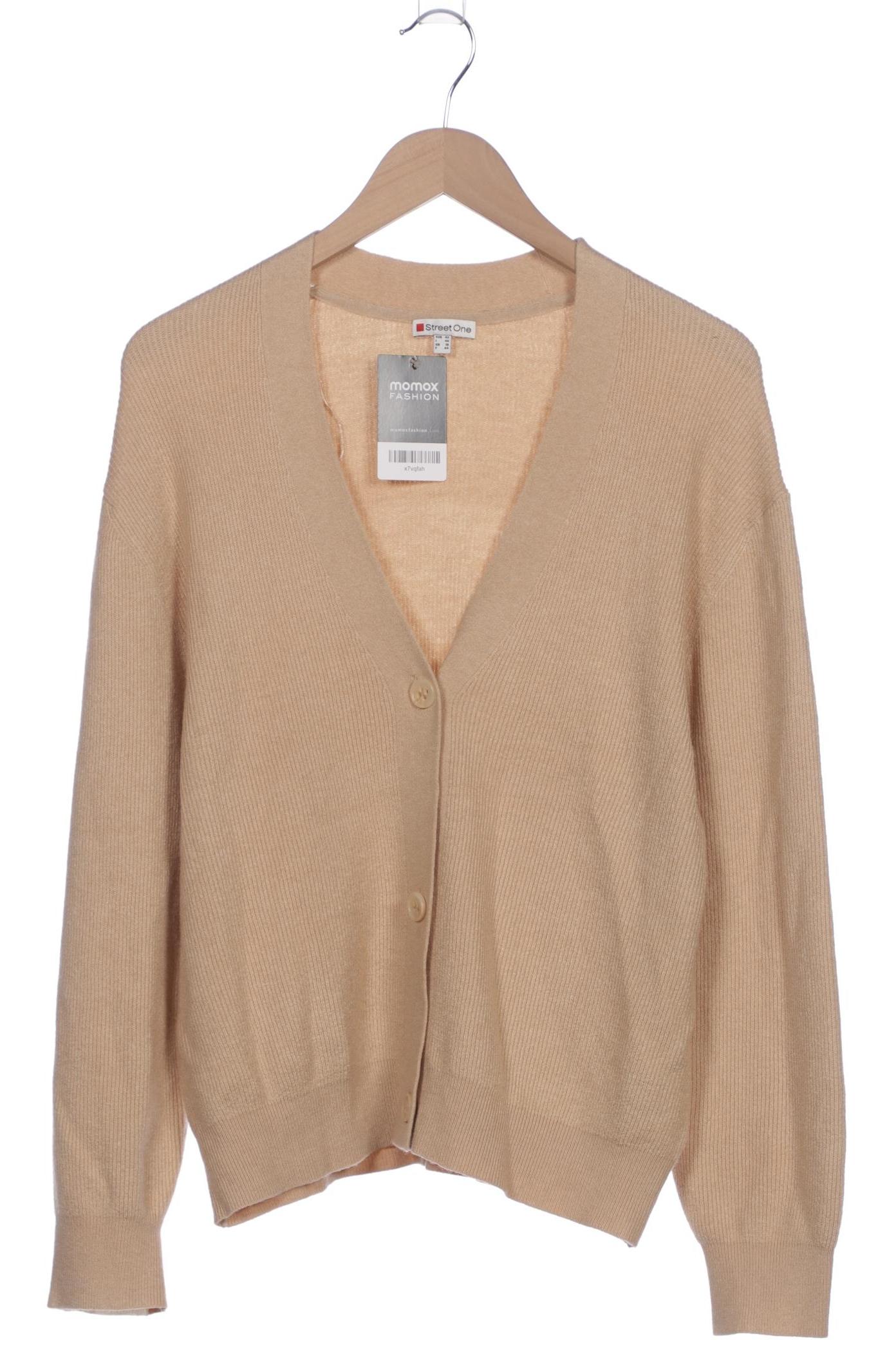 

Street One Damen Strickjacke, beige, Gr. 42