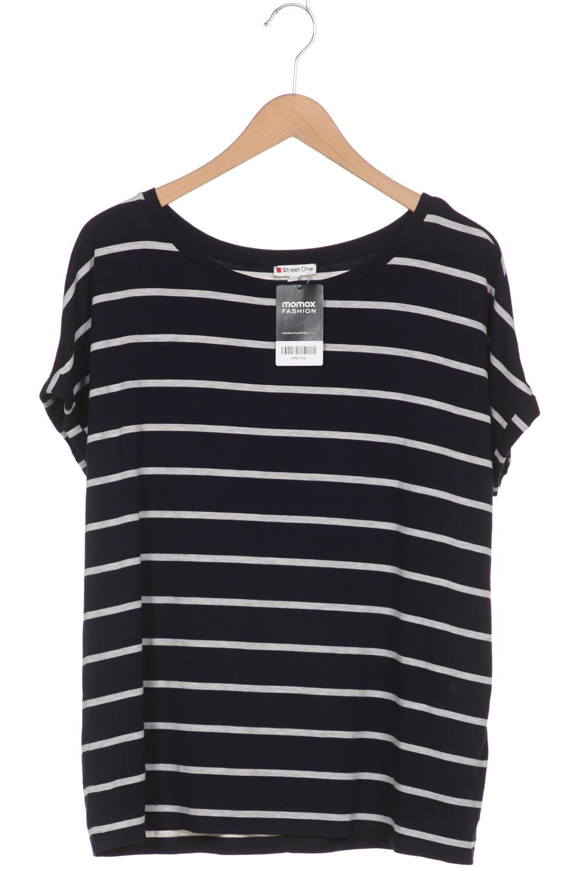 

Street One Damen T-Shirt, marineblau, Gr. 42