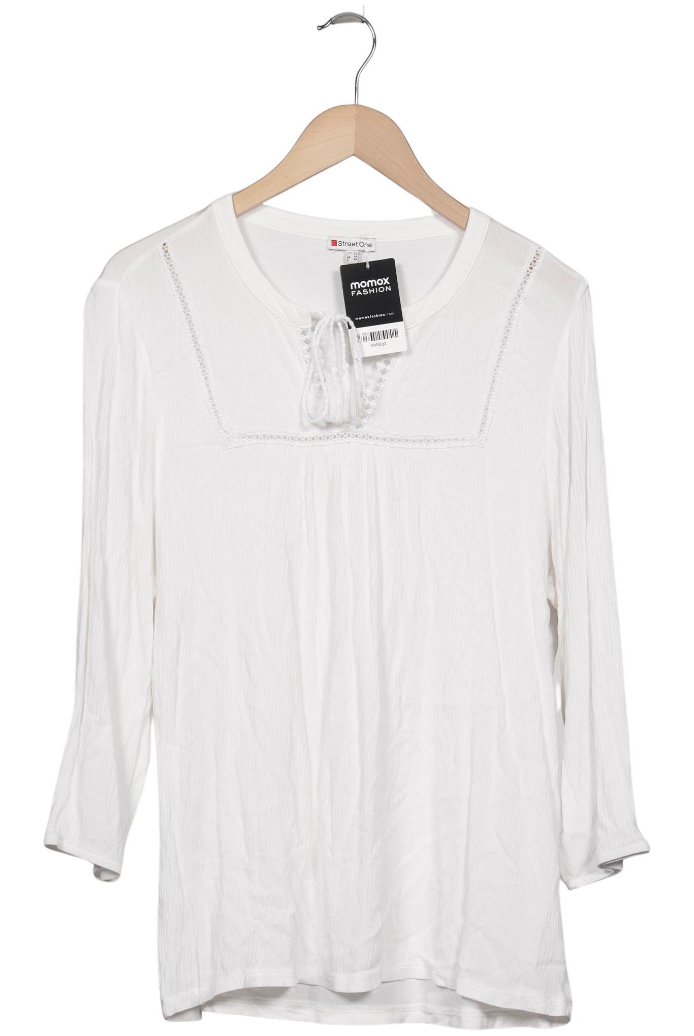 

Street One Damen Bluse, weiß, Gr. 44