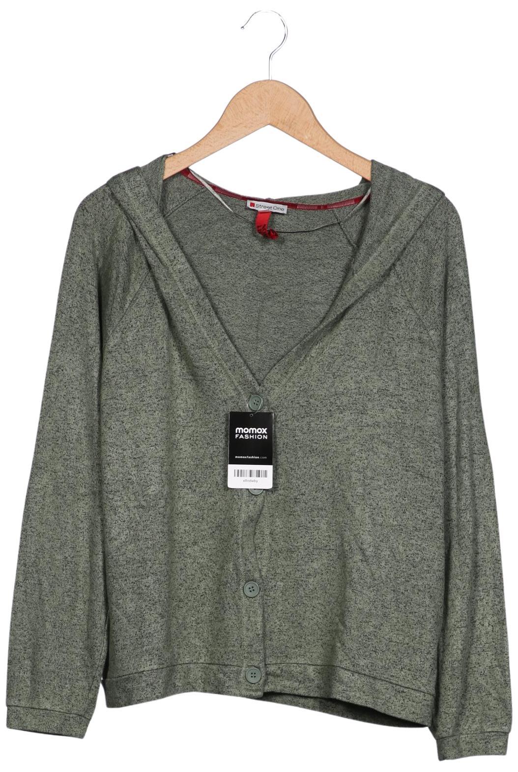 

Street One Damen Strickjacke, grün, Gr. 40
