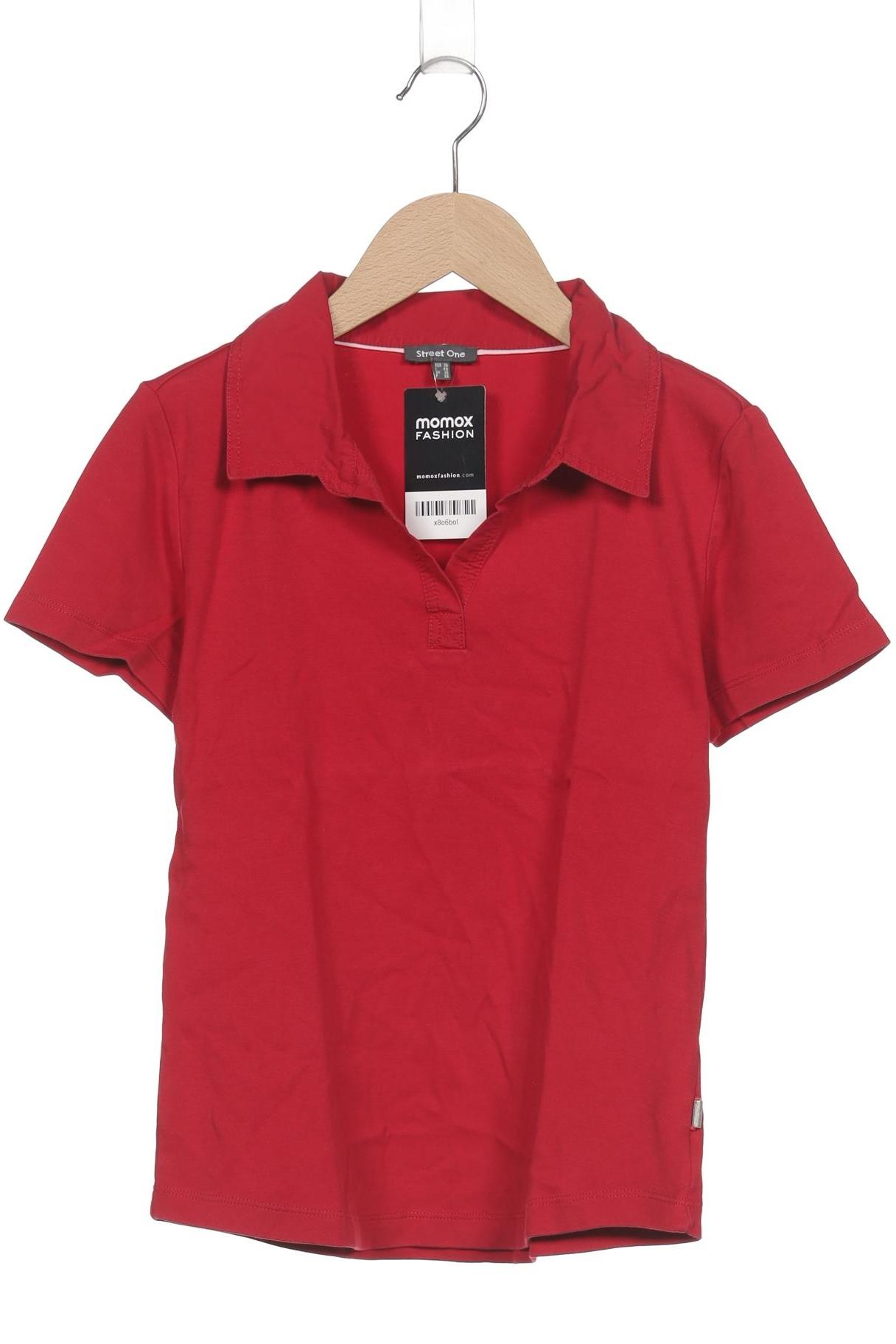 Thumbnail - Street One Damen Poloshirt, rot, Gr. 36