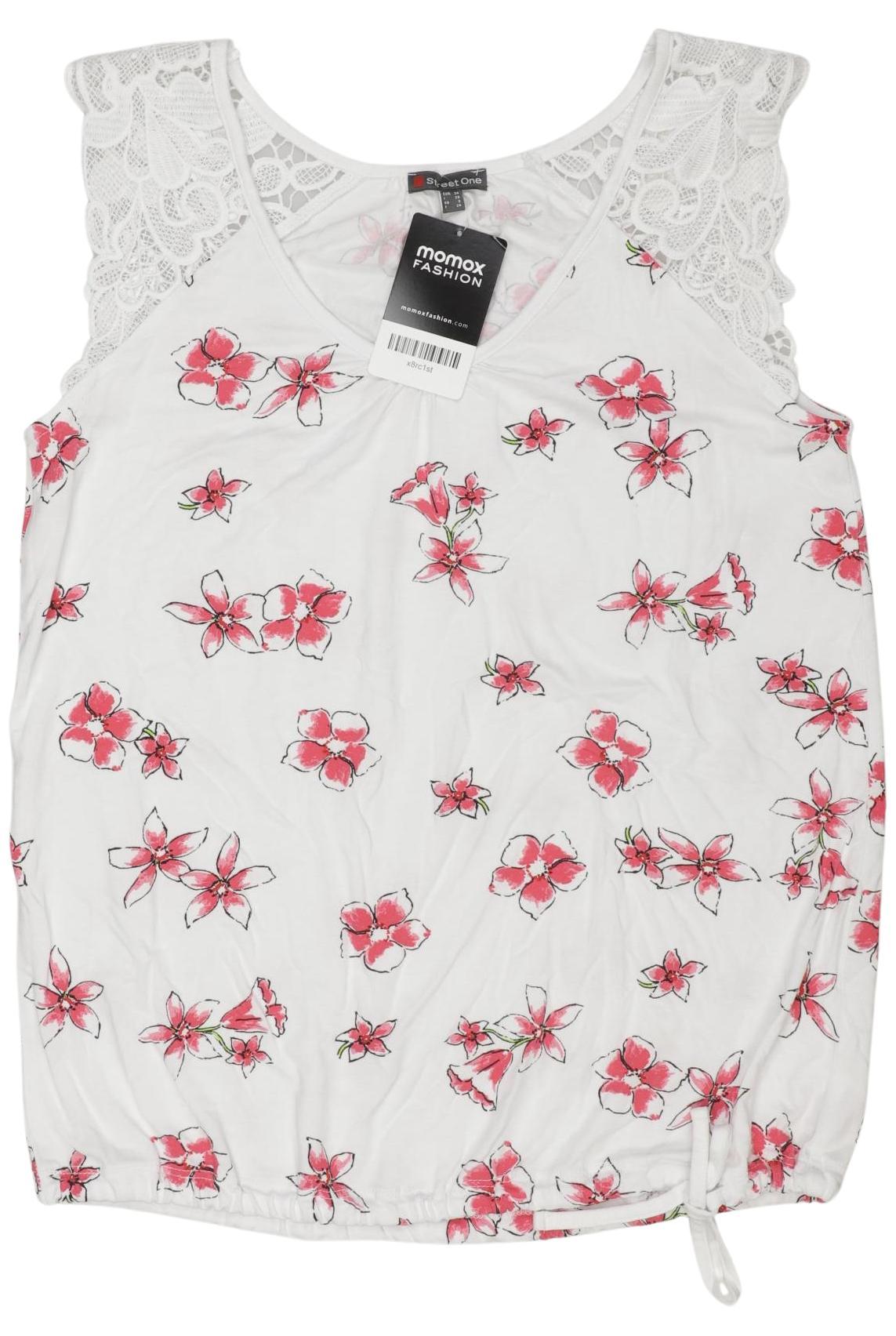 

Street One Damen Top, weiß, Gr. 34