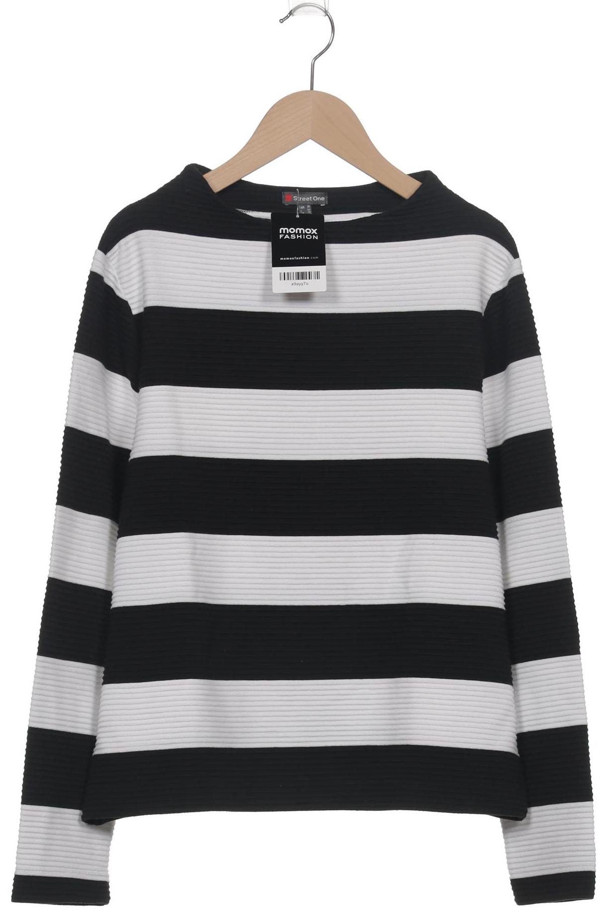 

Street One Damen Sweatshirt, schwarz, Gr. 38