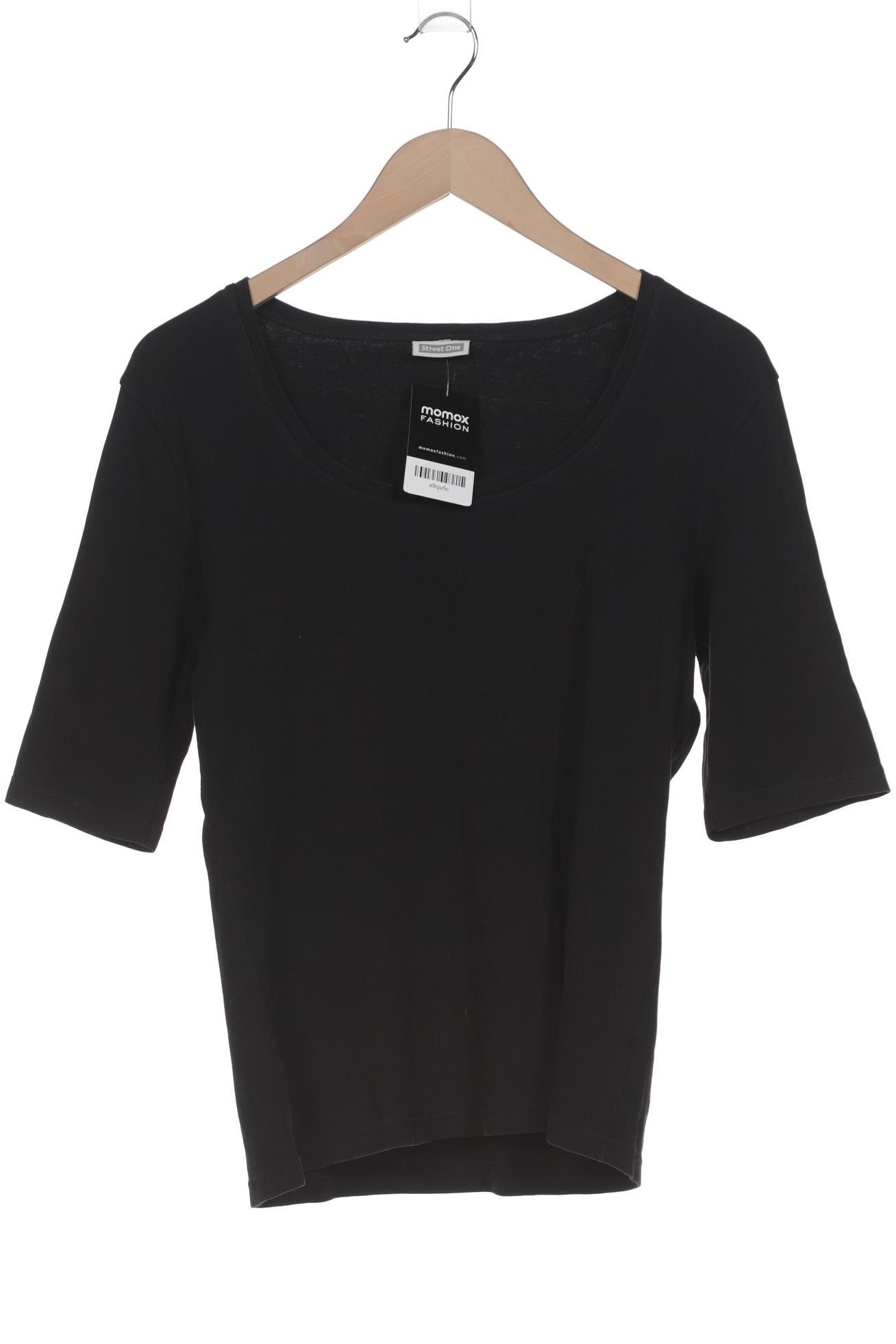 

Street One Damen Langarmshirt, schwarz, Gr. 44