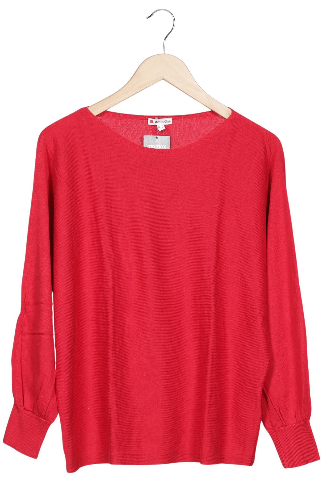 

Street One Damen Pullover, rot, Gr. 42