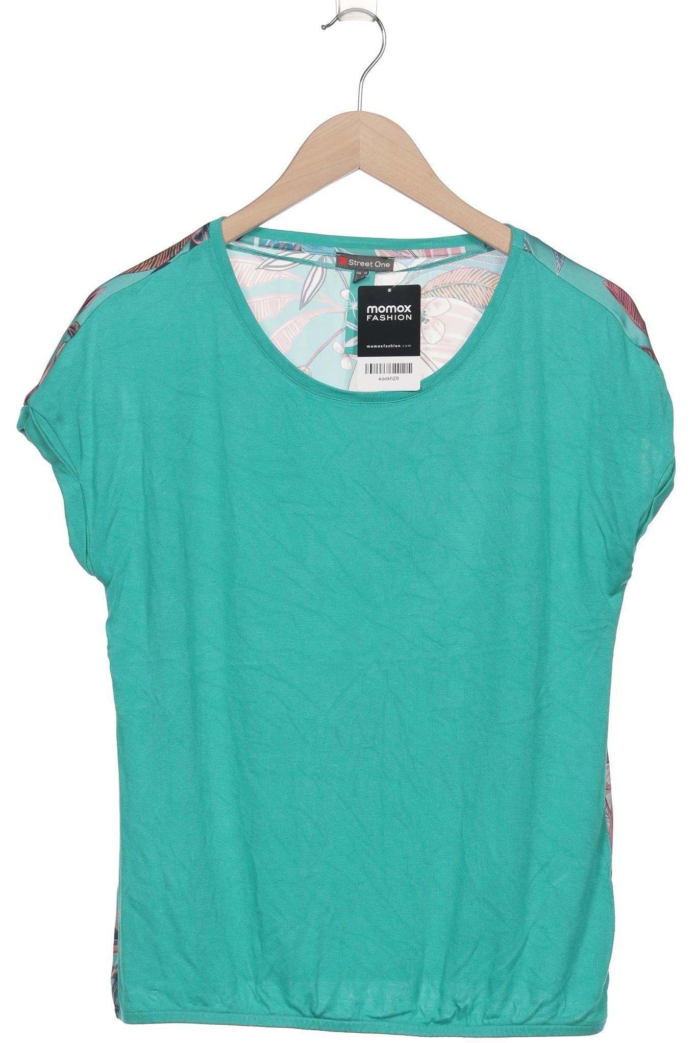 

Street One Damen T-Shirt, grün, Gr. 38