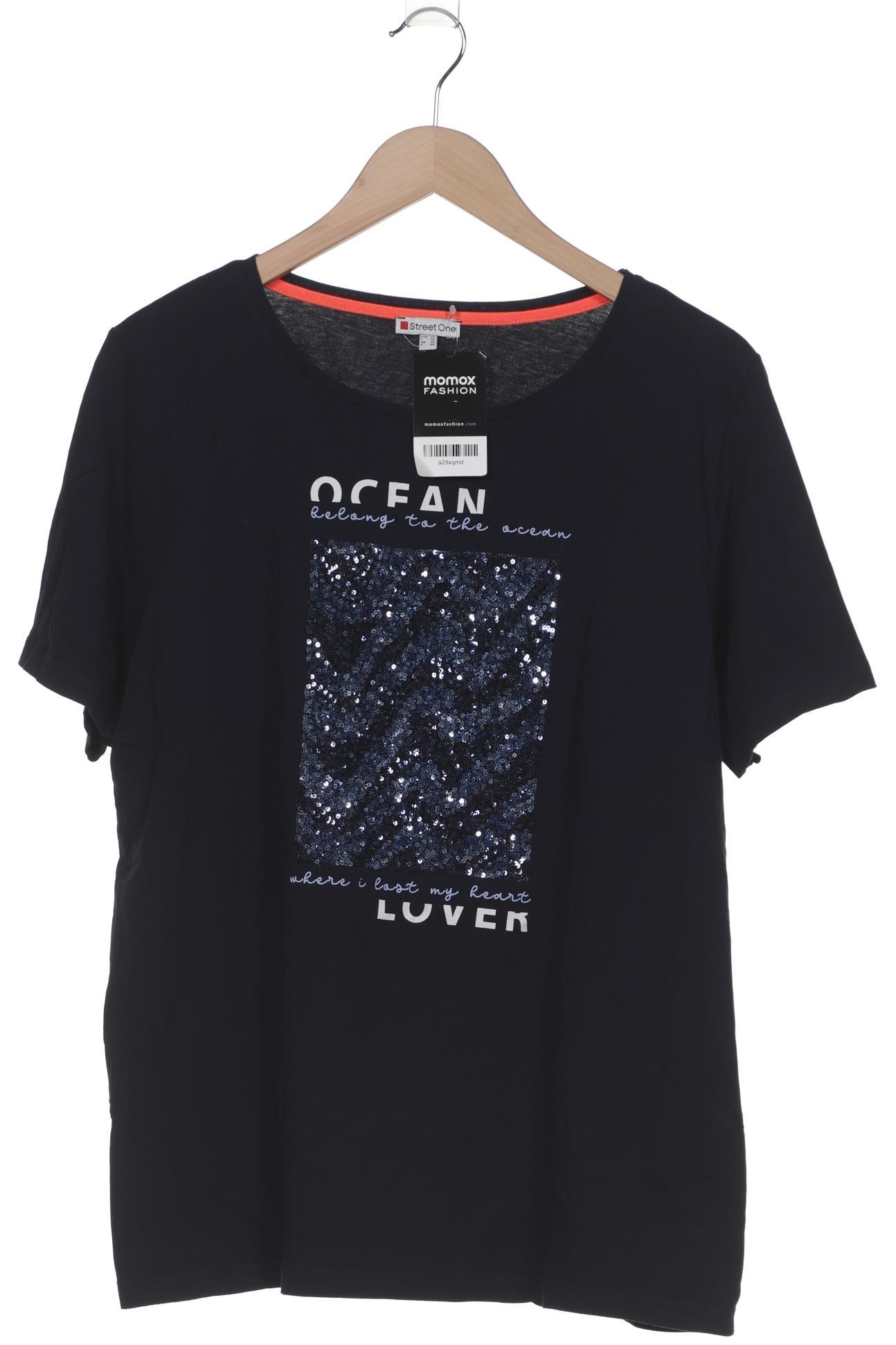 

Street One Damen T-Shirt, marineblau, Gr. 46