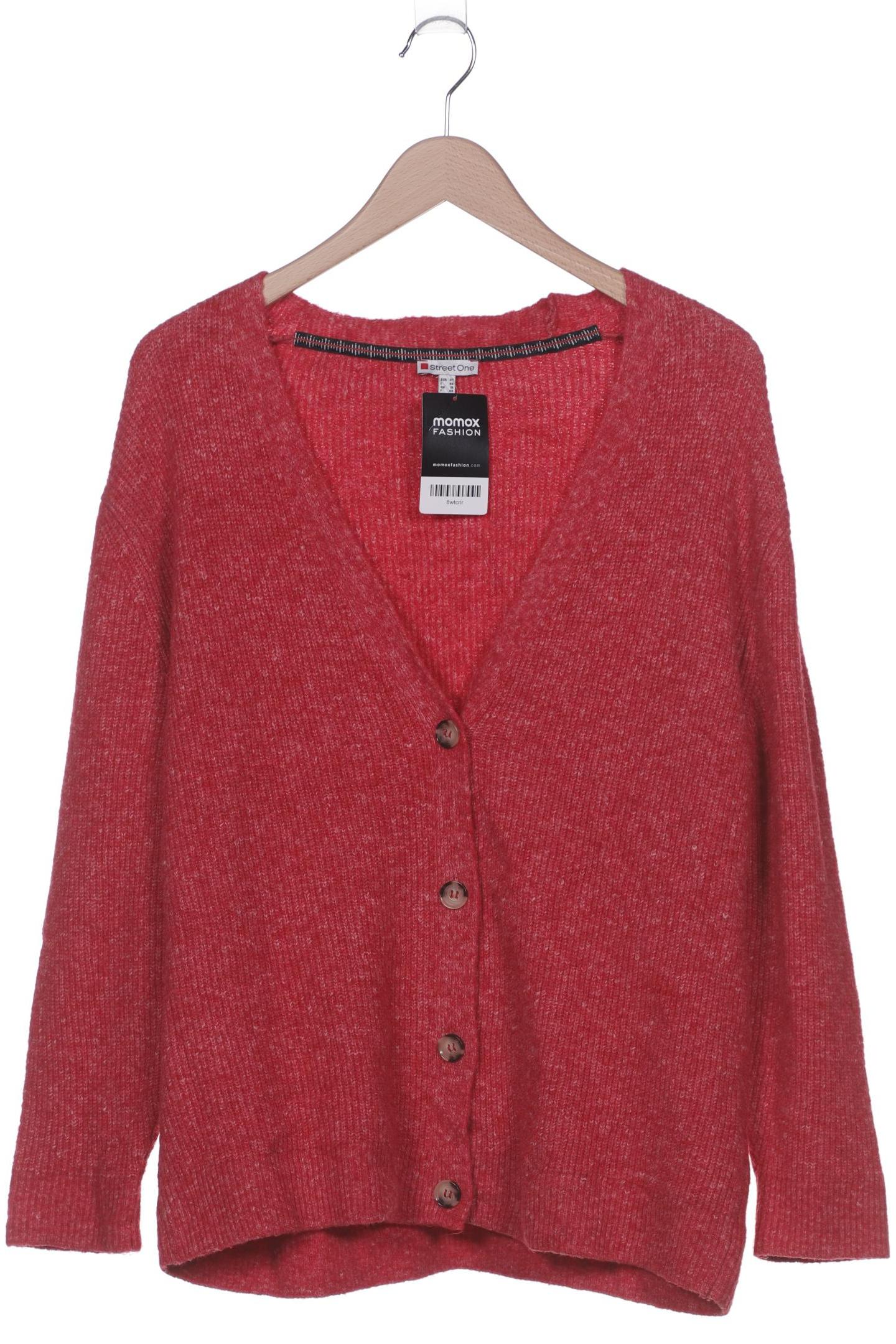 

Street One Damen Strickjacke, rot, Gr. 42
