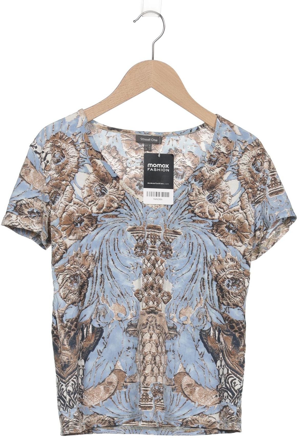 

Street One Damen T-Shirt, hellblau, Gr. 40