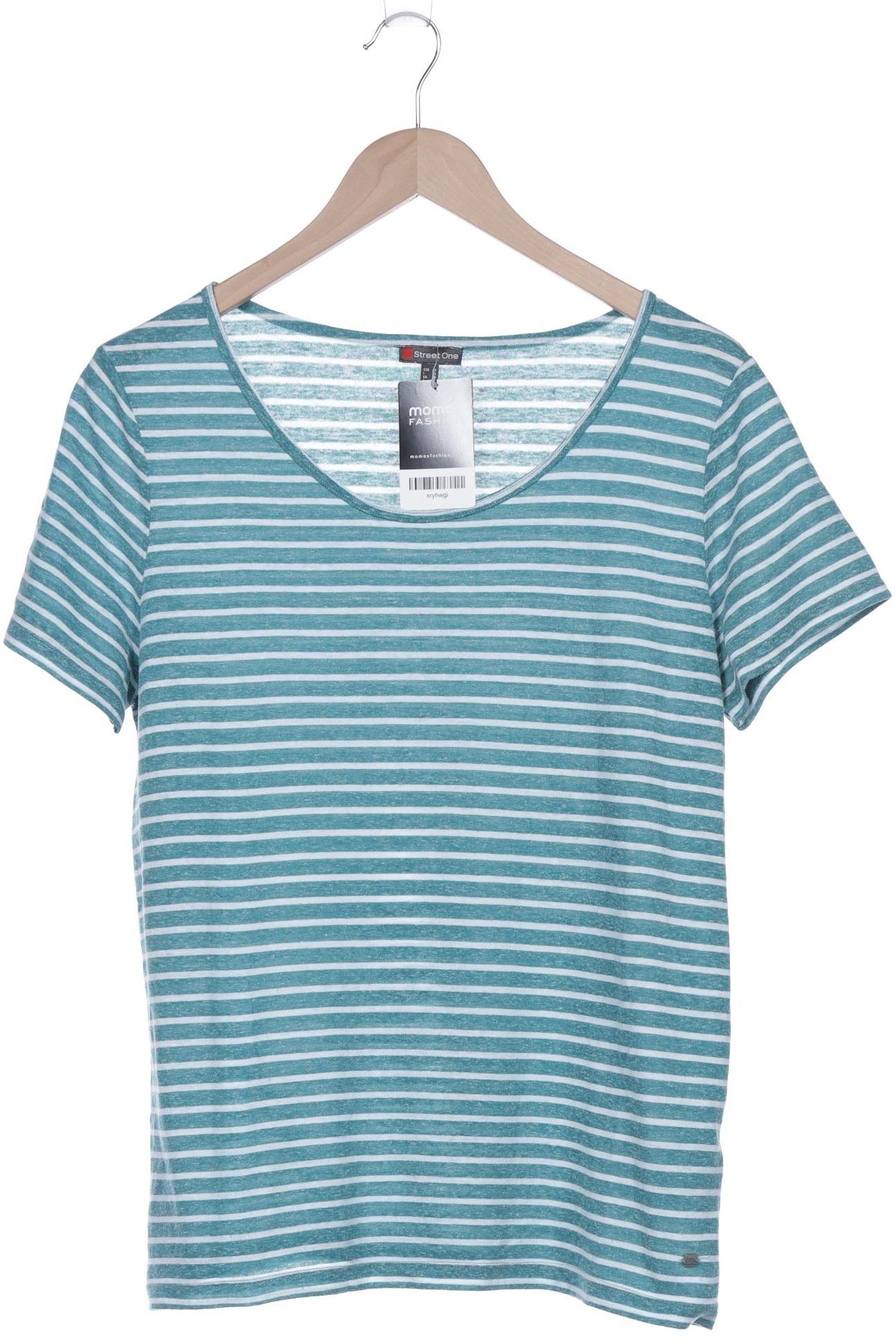 

Street One Damen T-Shirt, türkis, Gr. 42