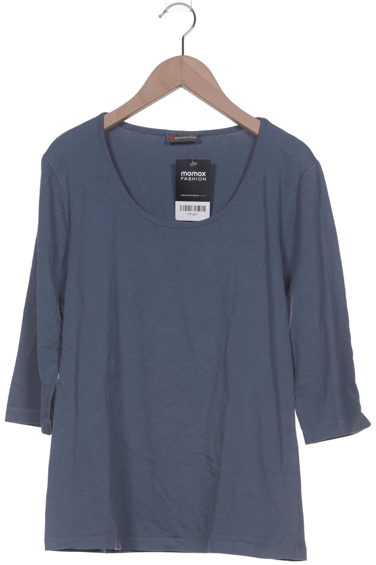

Street One Damen Langarmshirt, blau, Gr. 42