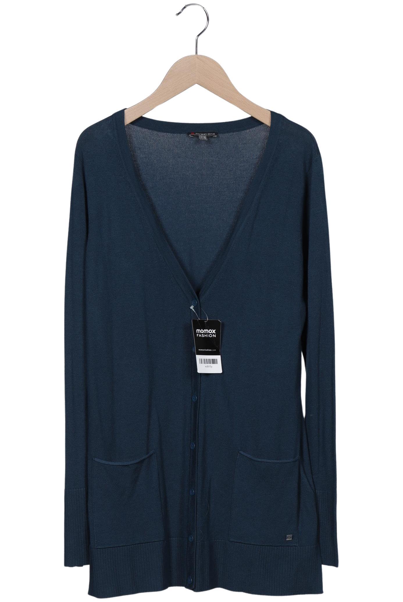 

Street One Damen Strickjacke, marineblau, Gr. 36