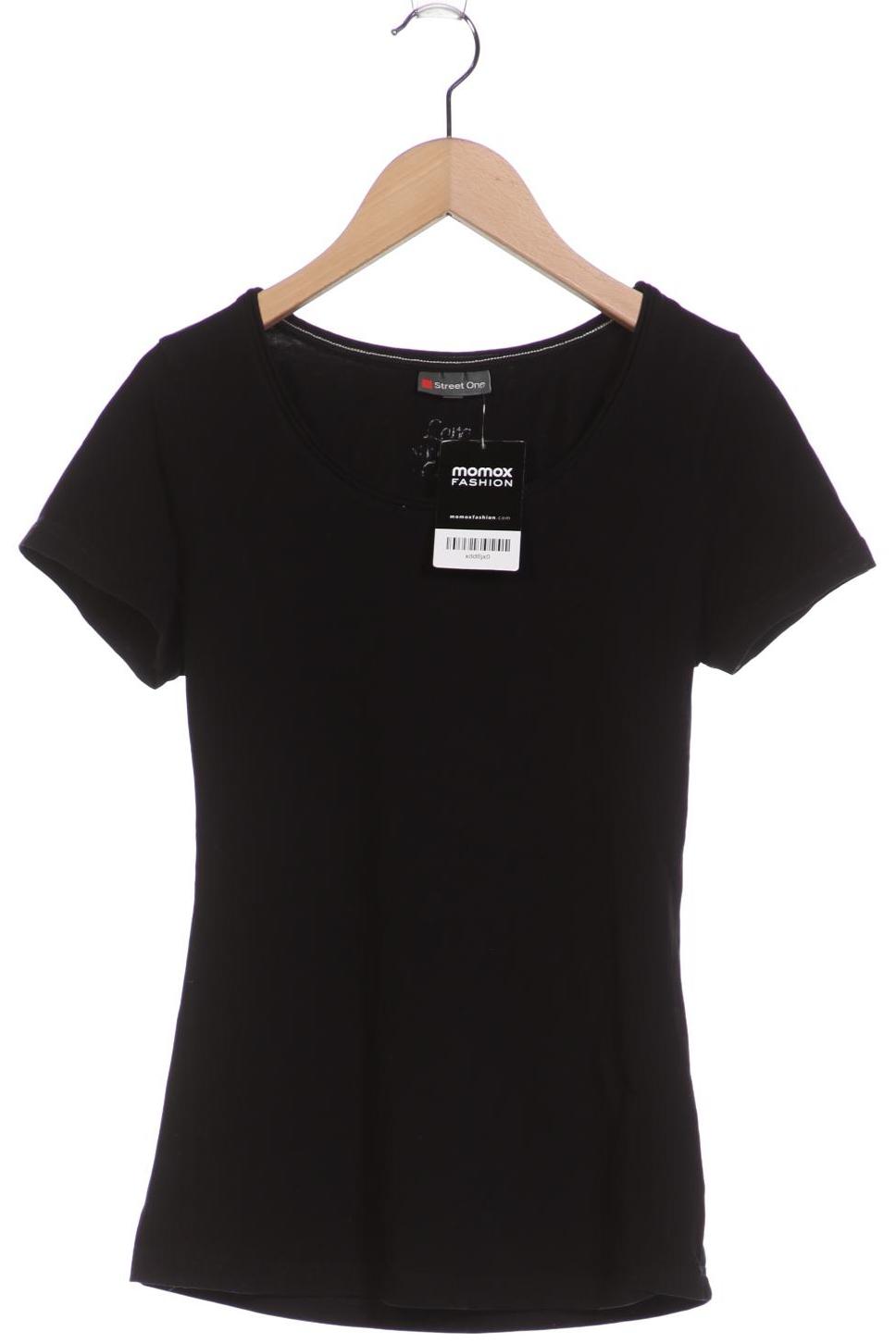 

Street One Damen T-Shirt, schwarz