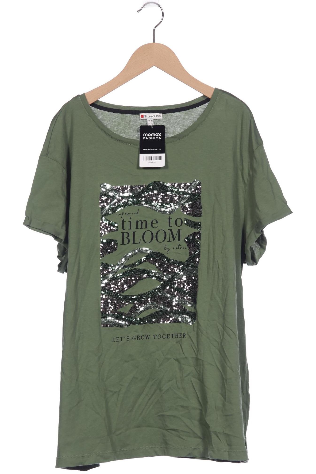 

Street One Damen T-Shirt, grün, Gr. 46