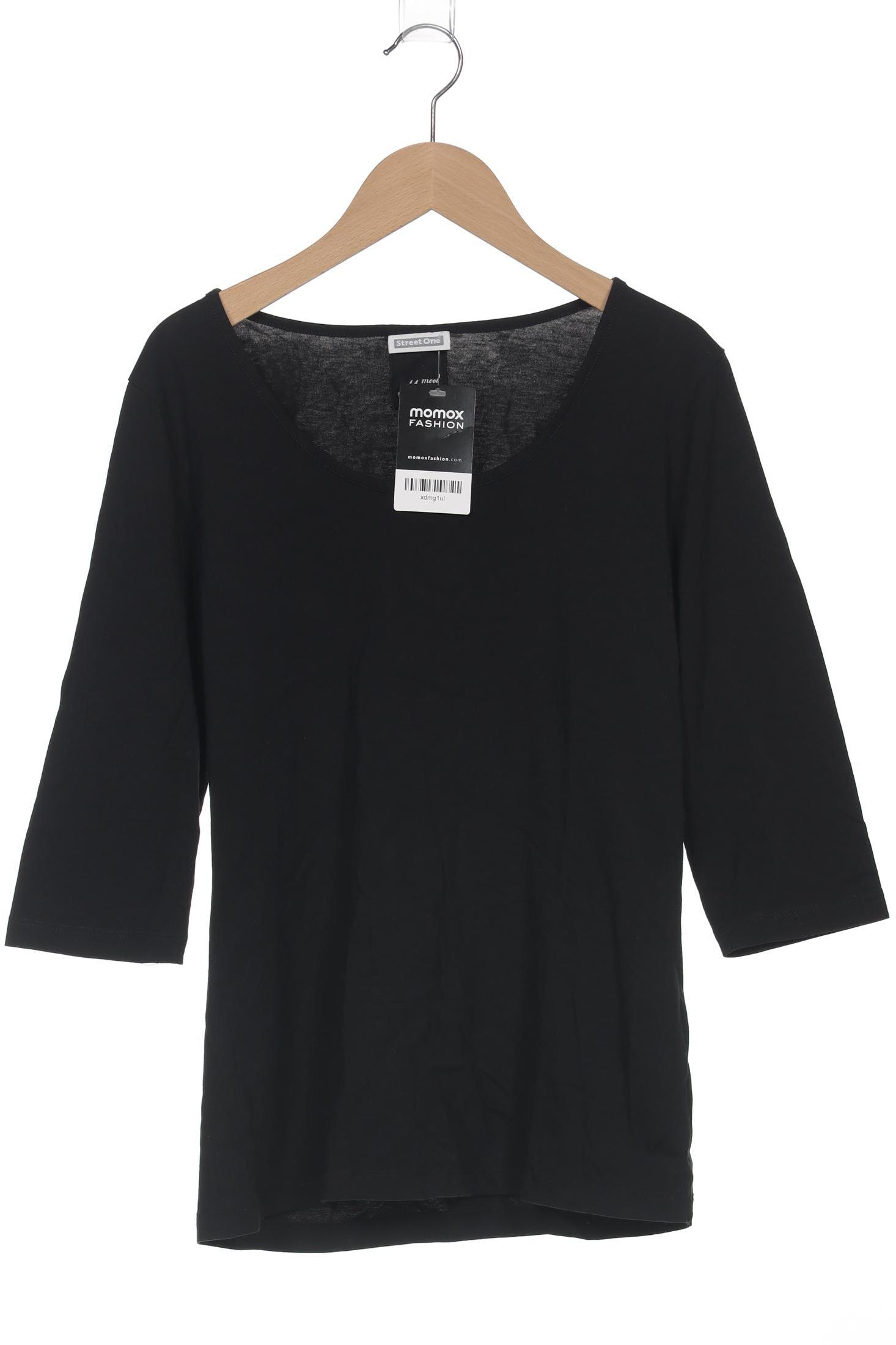 

Street One Damen T-Shirt, schwarz, Gr. 40