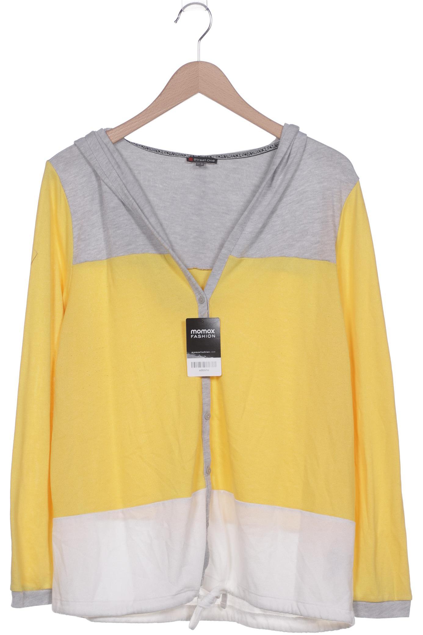 

Street One Damen Strickjacke, gelb, Gr. 44