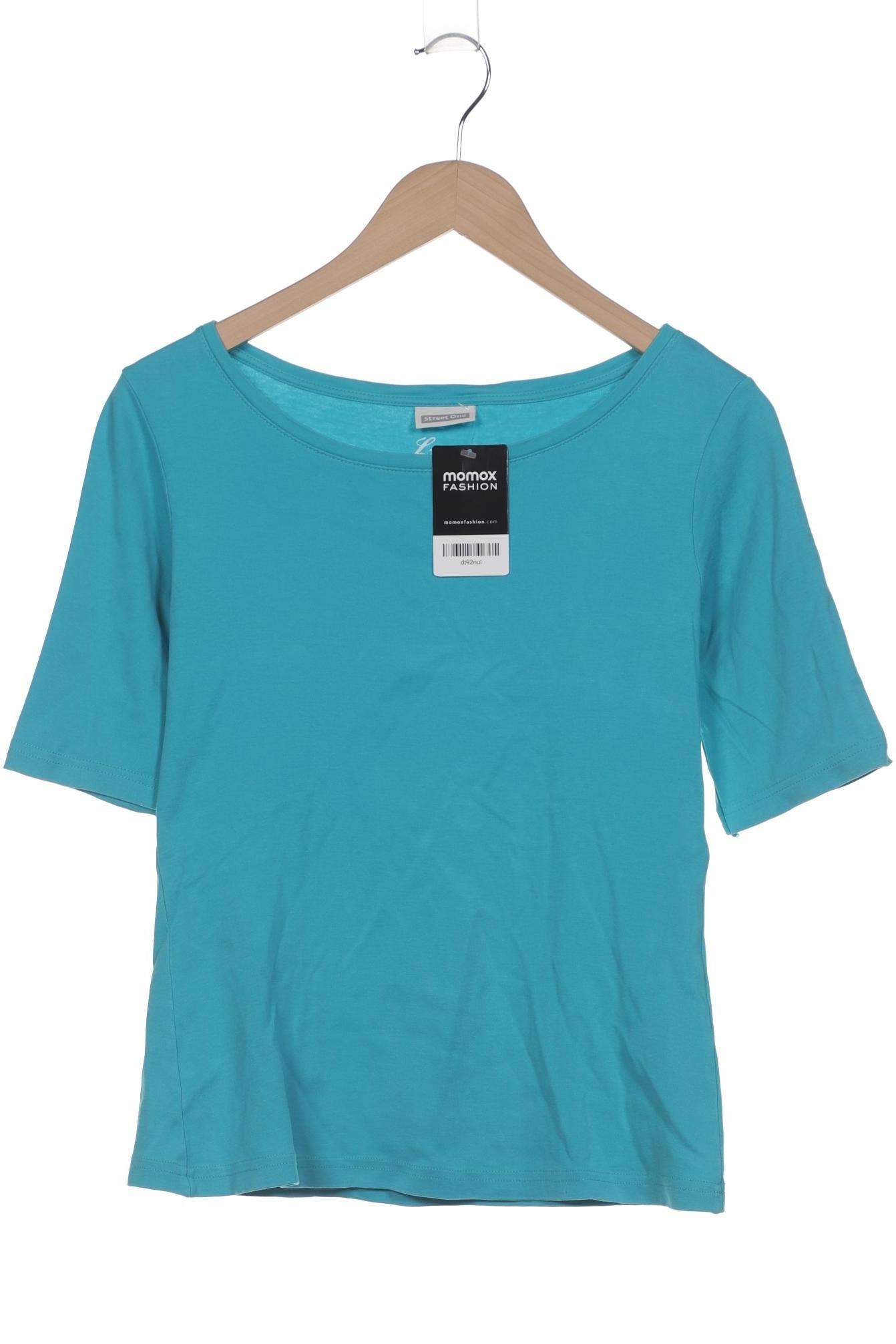 

Street One Damen T-Shirt, blau, Gr. 38