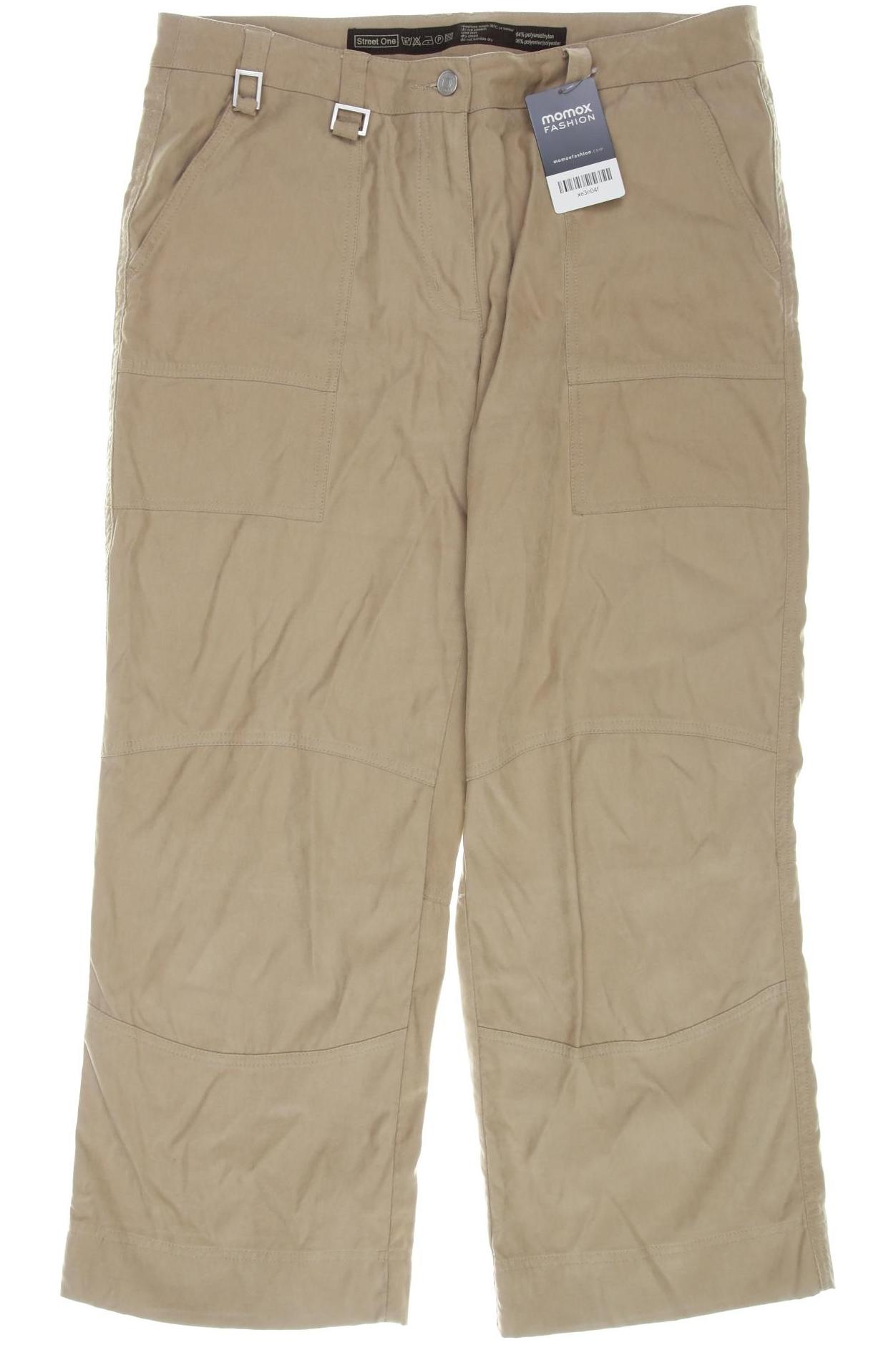 

Street One Damen Stoffhose, beige, Gr. 42