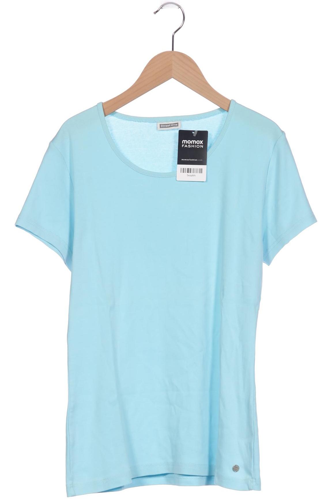 

Street One Damen T-Shirt, hellblau, Gr. 44