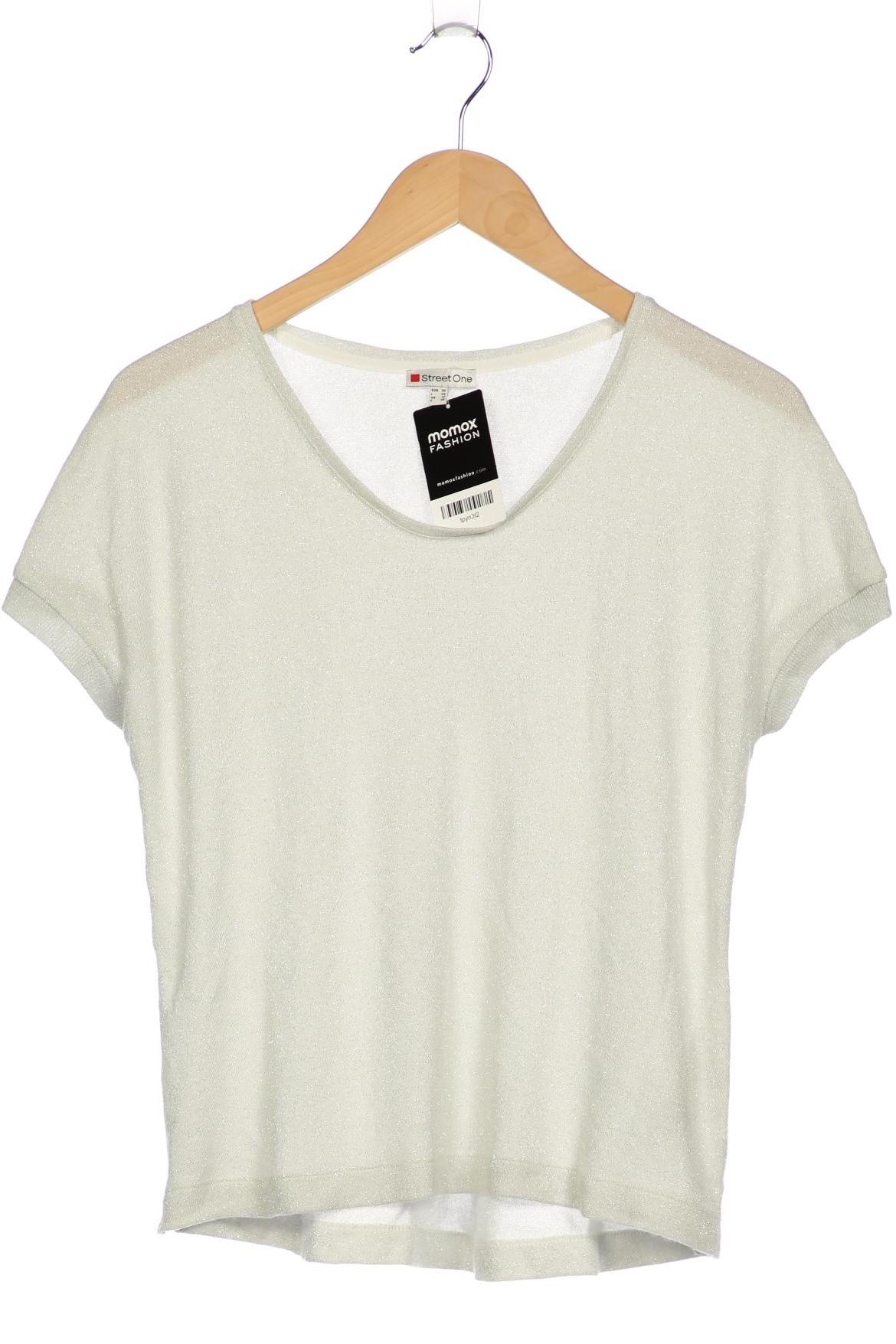

Street One Damen T-Shirt, silber, Gr. 36