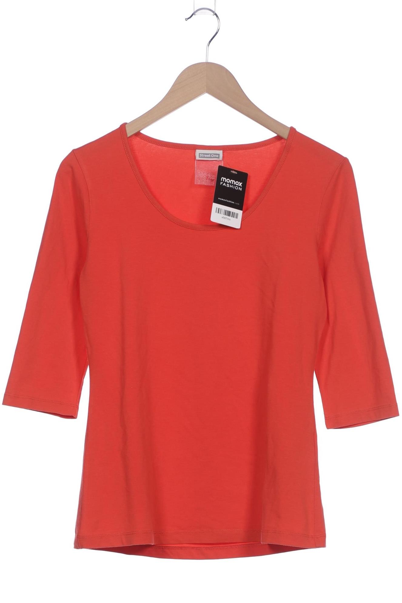 

Street One Damen Langarmshirt, rot, Gr. 42