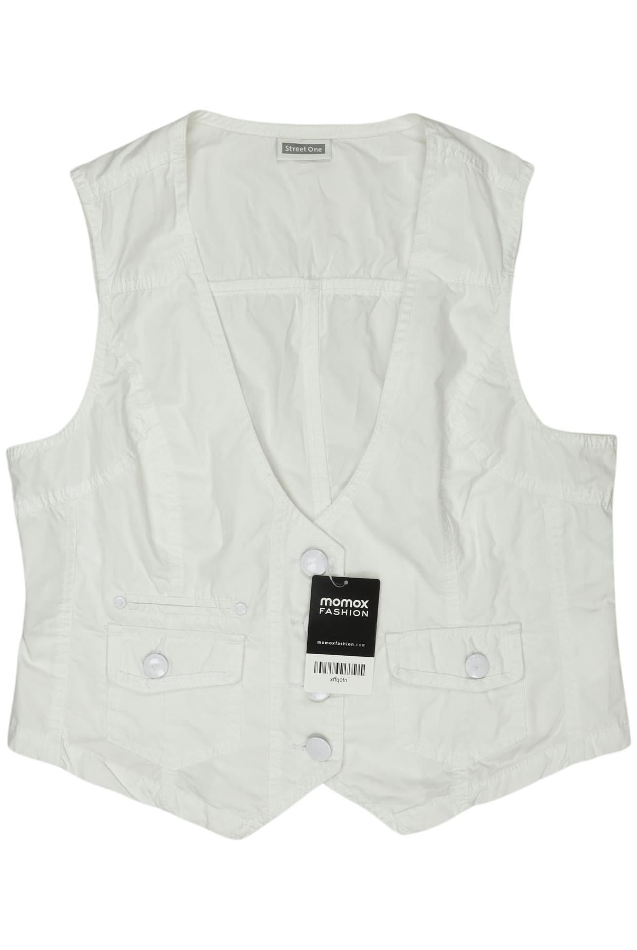 

Street One Damen Weste, weiß, Gr. 40