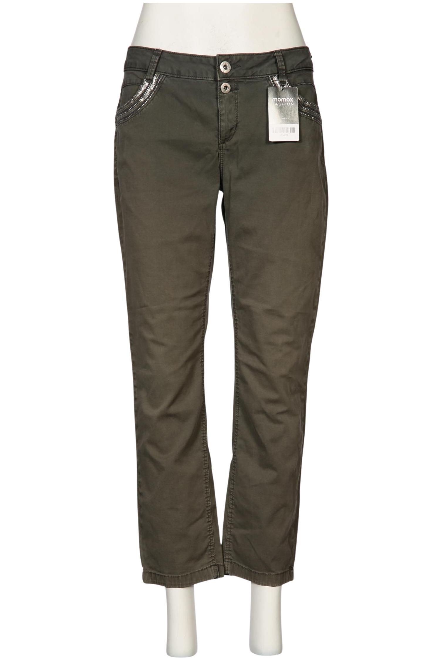 

Street One Damen Stoffhose, grün, Gr. 40