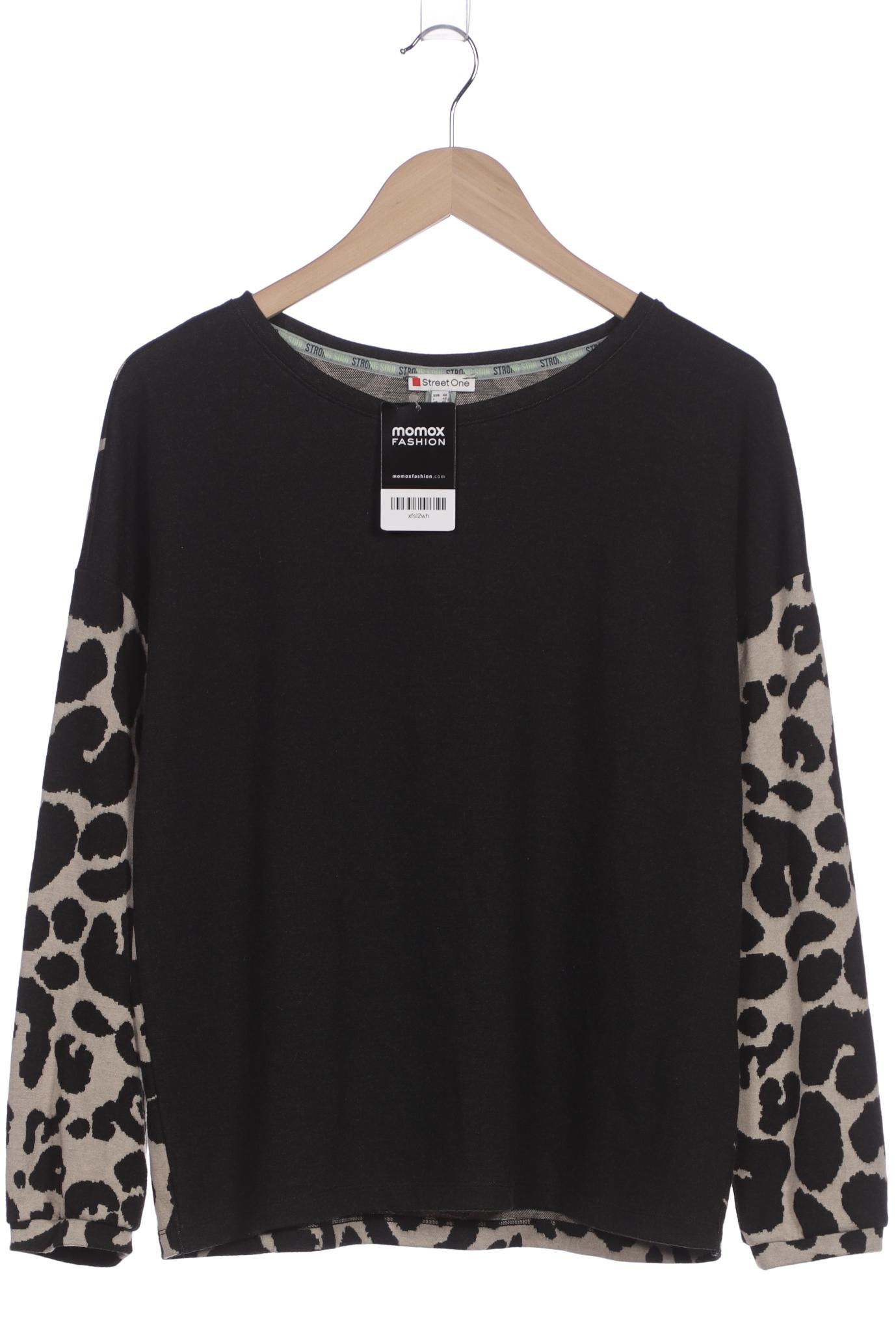 

Street One Damen Sweatshirt, schwarz, Gr. 40
