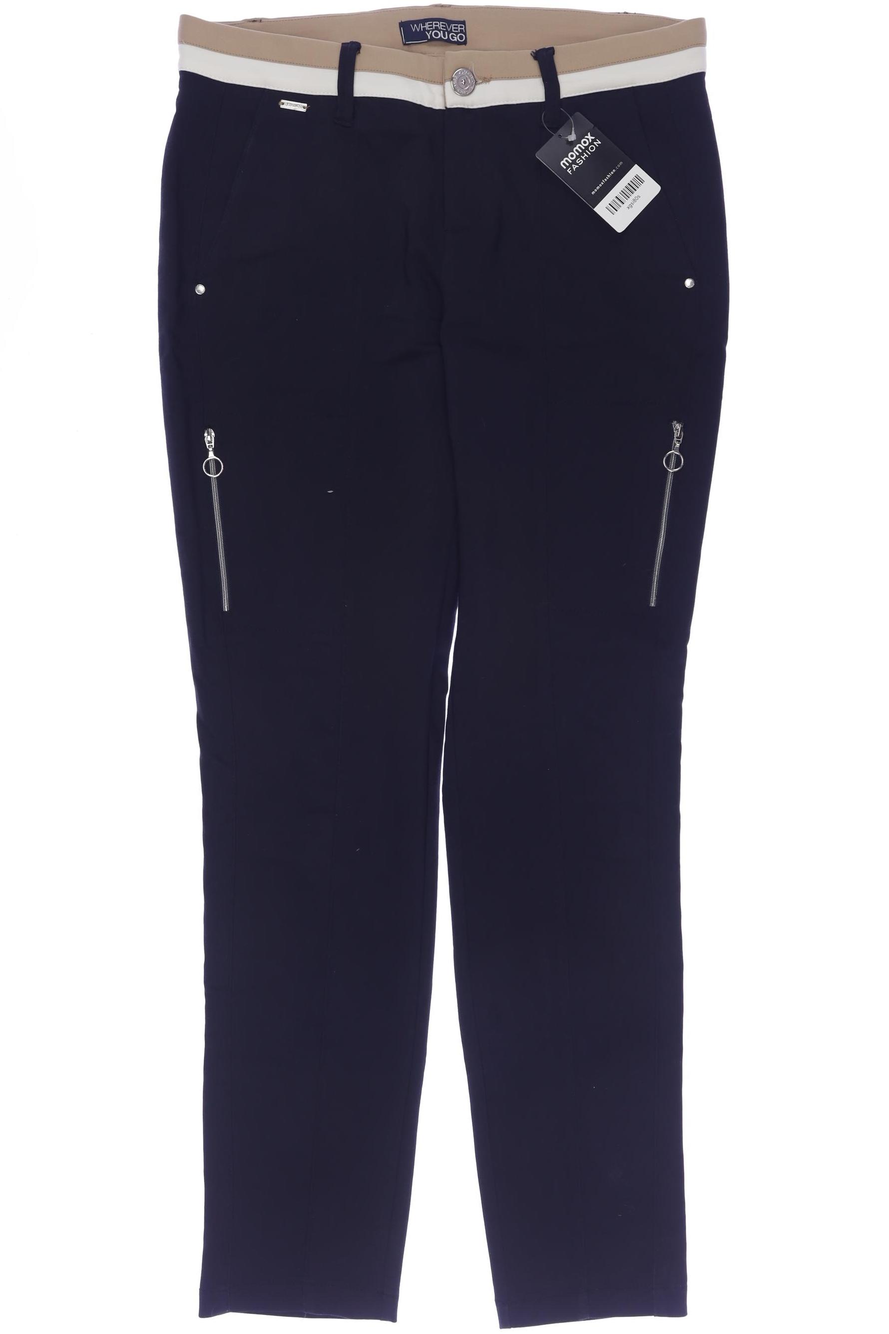 

Street One Damen Stoffhose, marineblau, Gr. 38