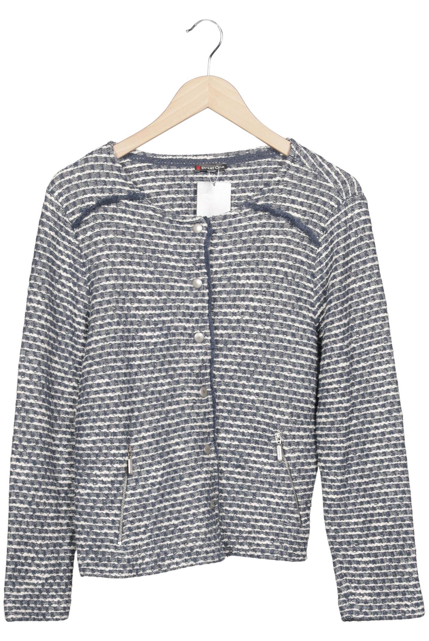 

Street One Damen Strickjacke, mehrfarbig, Gr. 38