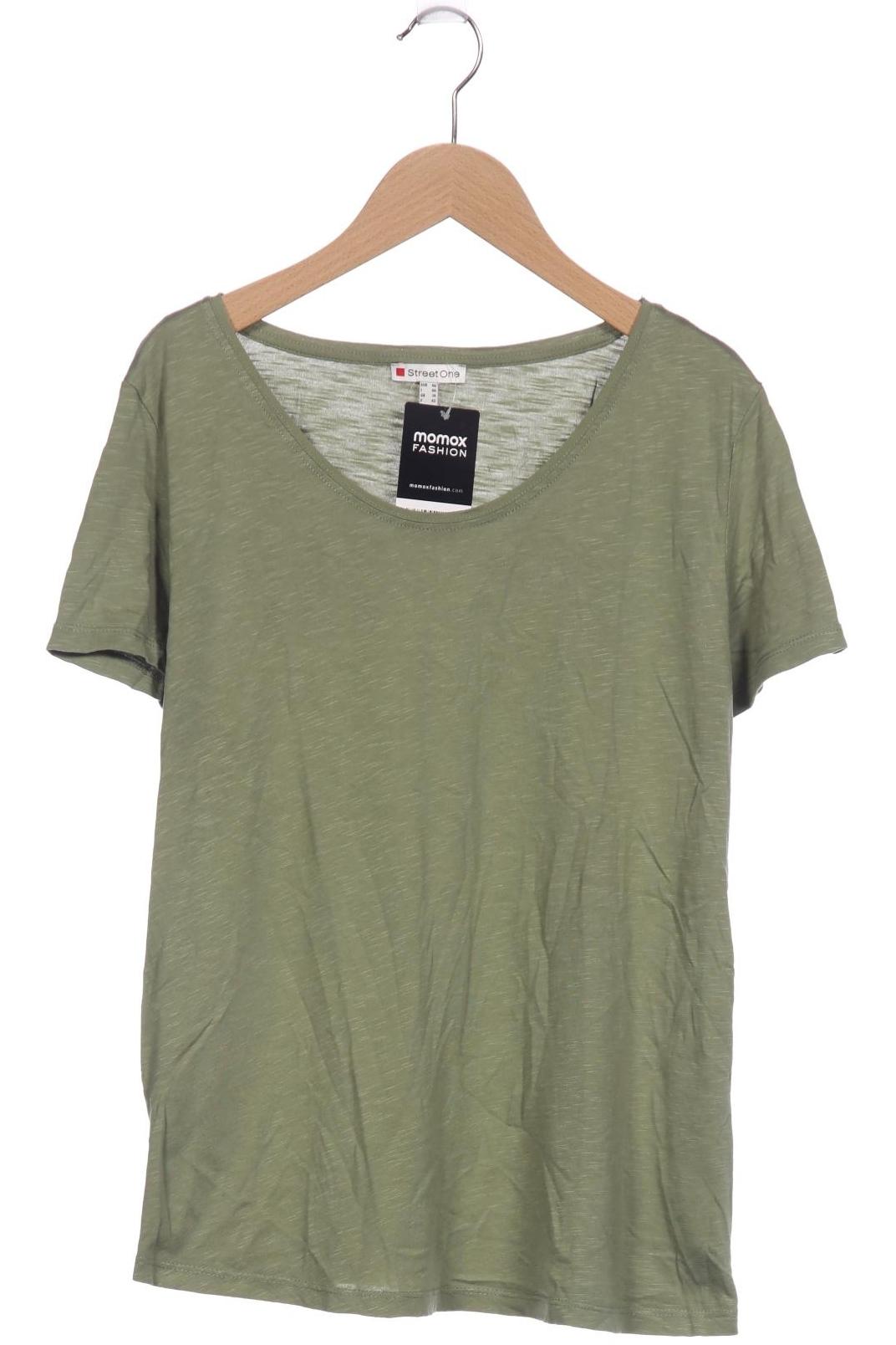 

Street One Damen T-Shirt, grün, Gr. 40