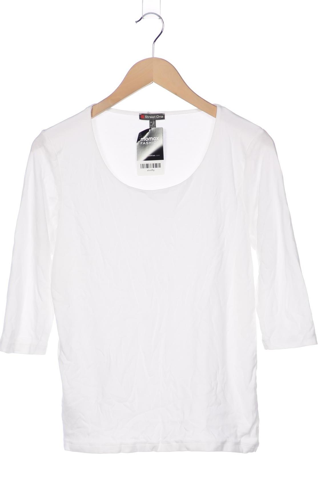 

Street One Damen Langarmshirt, weiß, Gr. 40