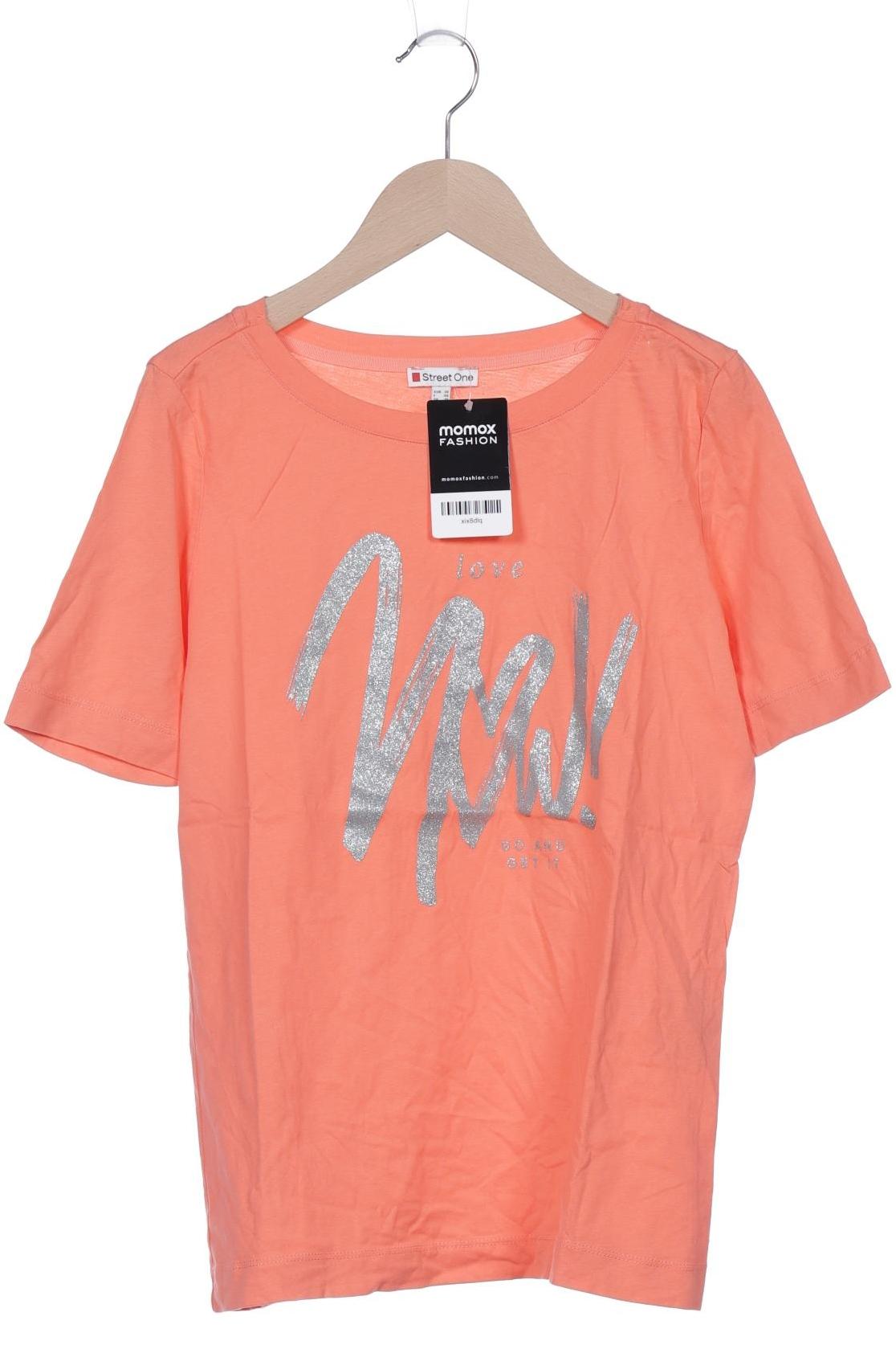 

Street One Damen T-Shirt, orange, Gr. 36