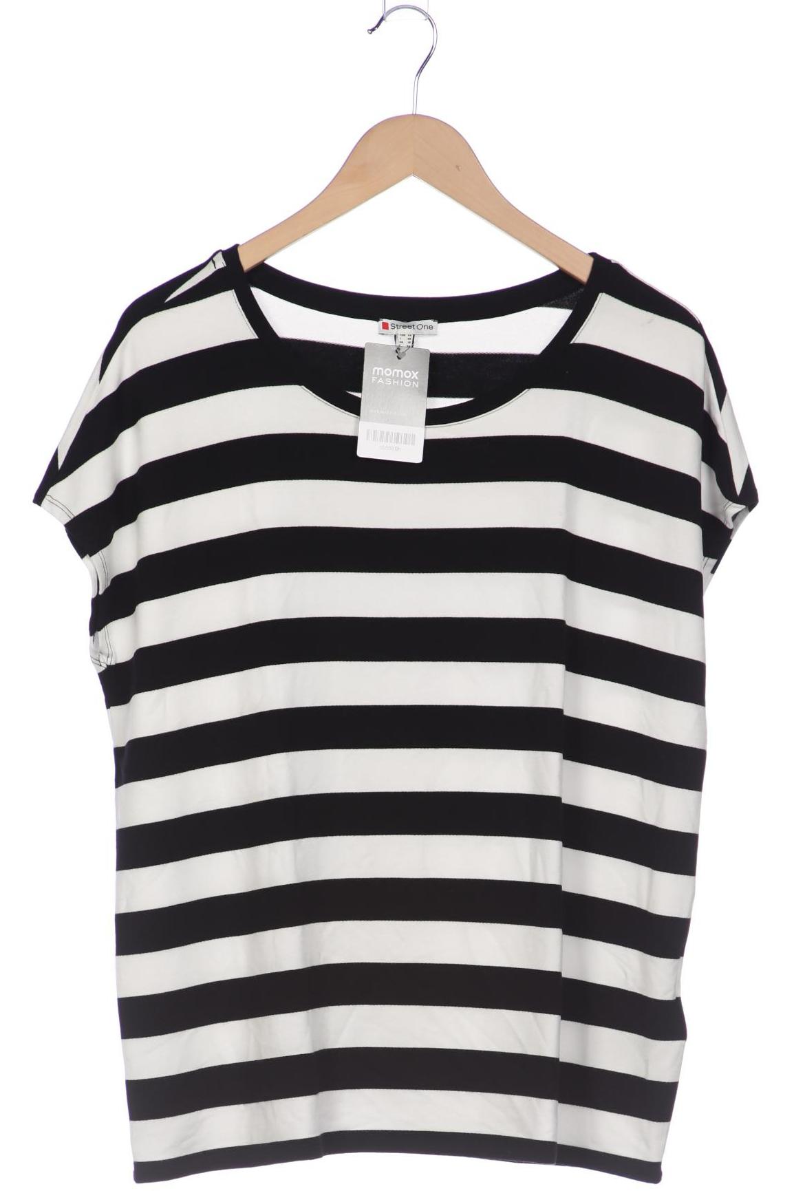 

Street One Damen T-Shirt, schwarz, Gr. 44