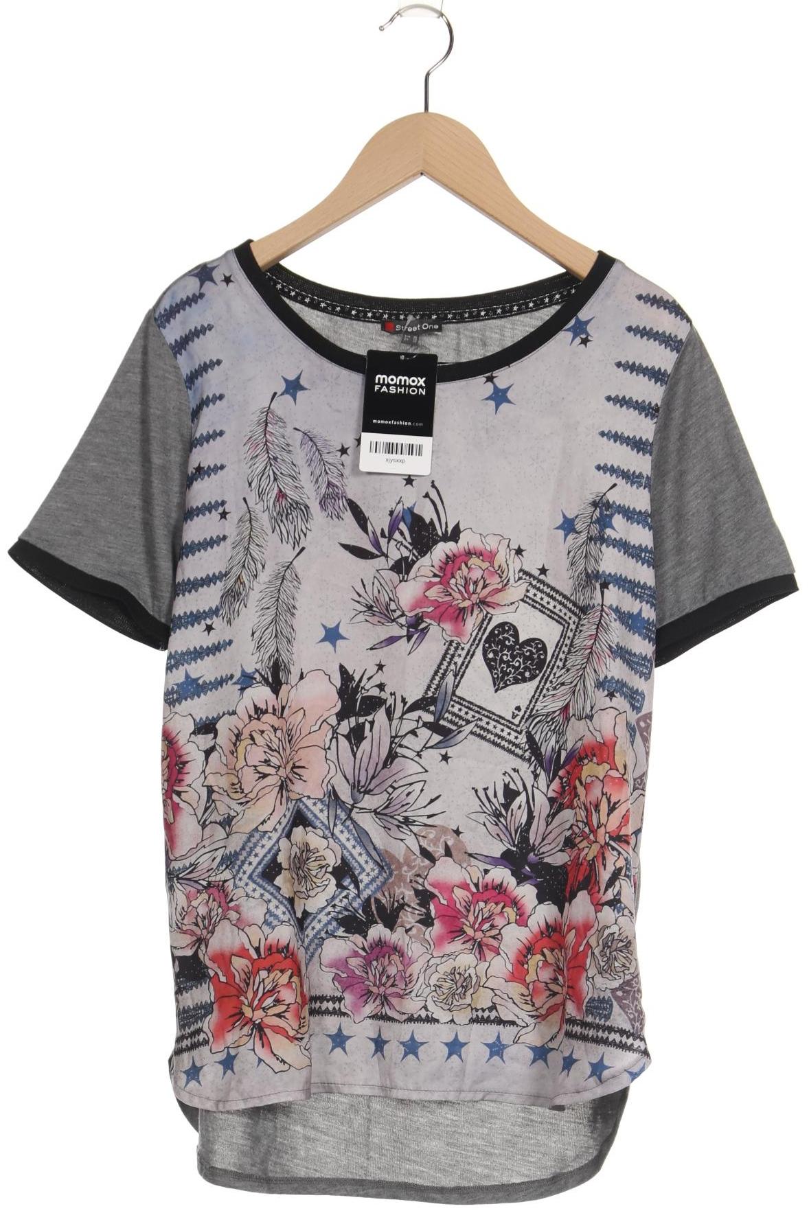 

Street One Damen T-Shirt, grau, Gr. 36