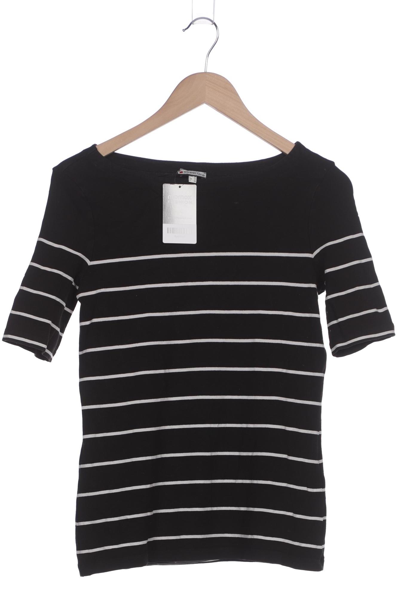 

Street One Damen T-Shirt, schwarz, Gr. 38