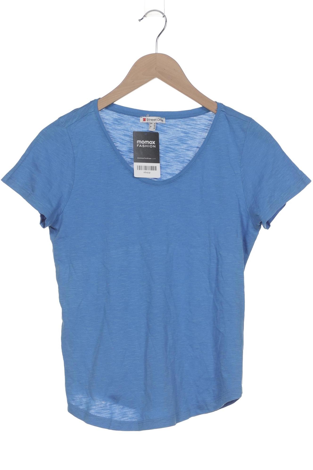 

Street One Damen T-Shirt, blau, Gr. 36