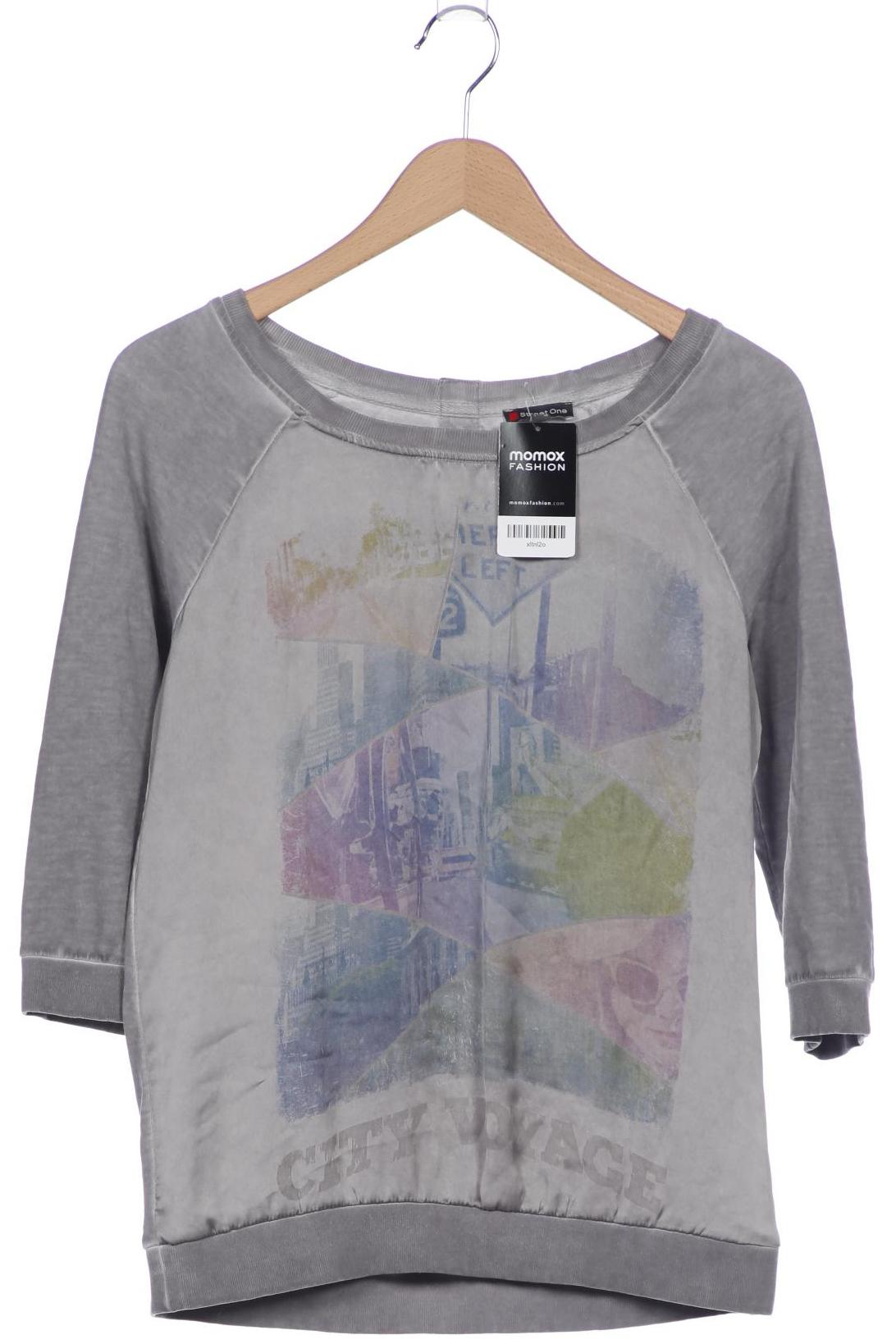 

Street One Damen Sweatshirt, grau, Gr. 38