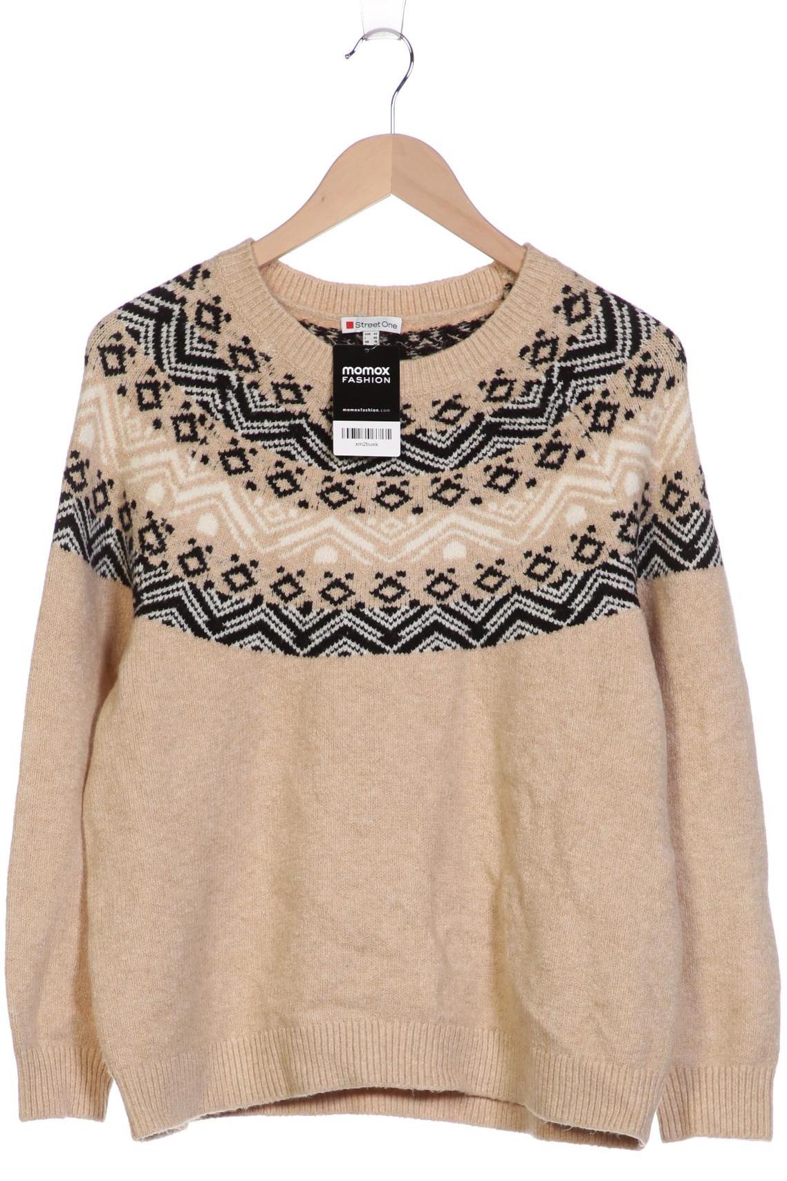 

Street One Damen Pullover, beige, Gr. 42