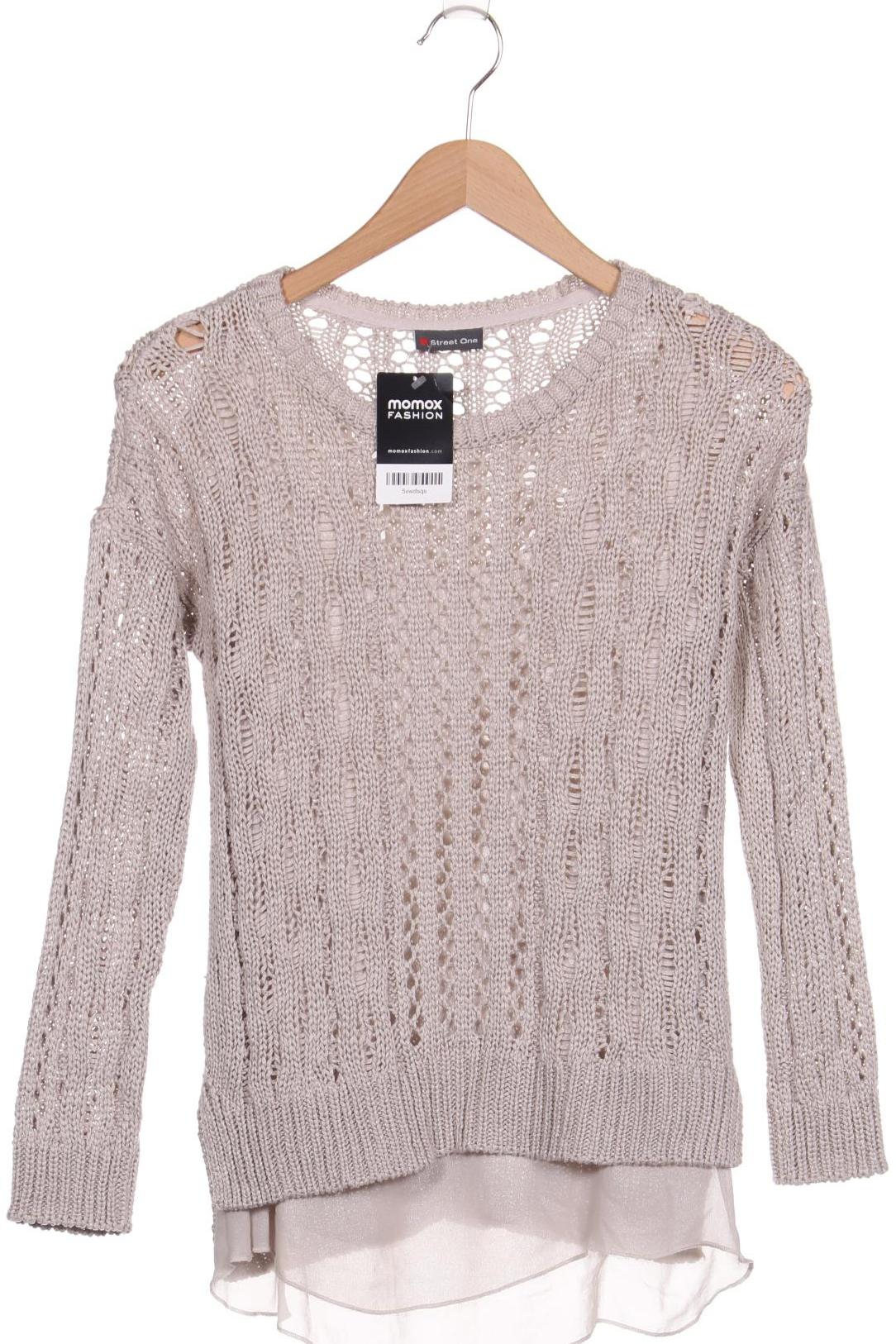 

Street One Damen Pullover, beige, Gr. 36