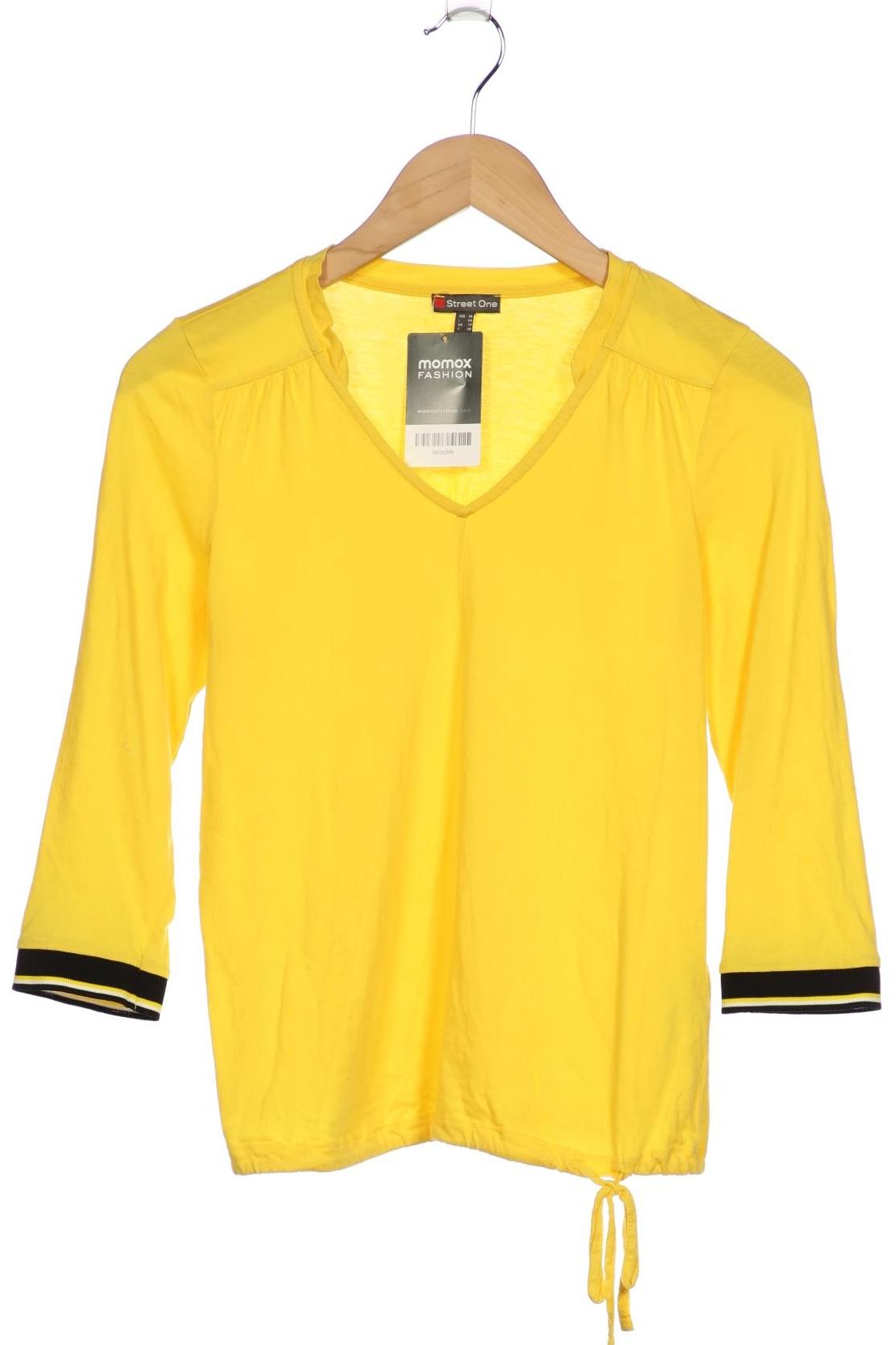 Thumbnail - Street One Damen Langarmshirt, gelb, Gr. 36