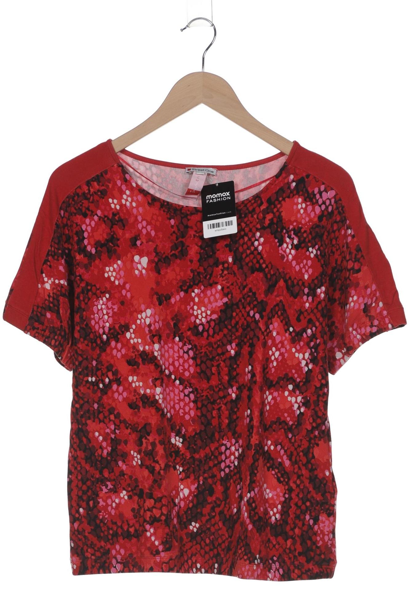 

Street One Damen T-Shirt, rot, Gr. 38