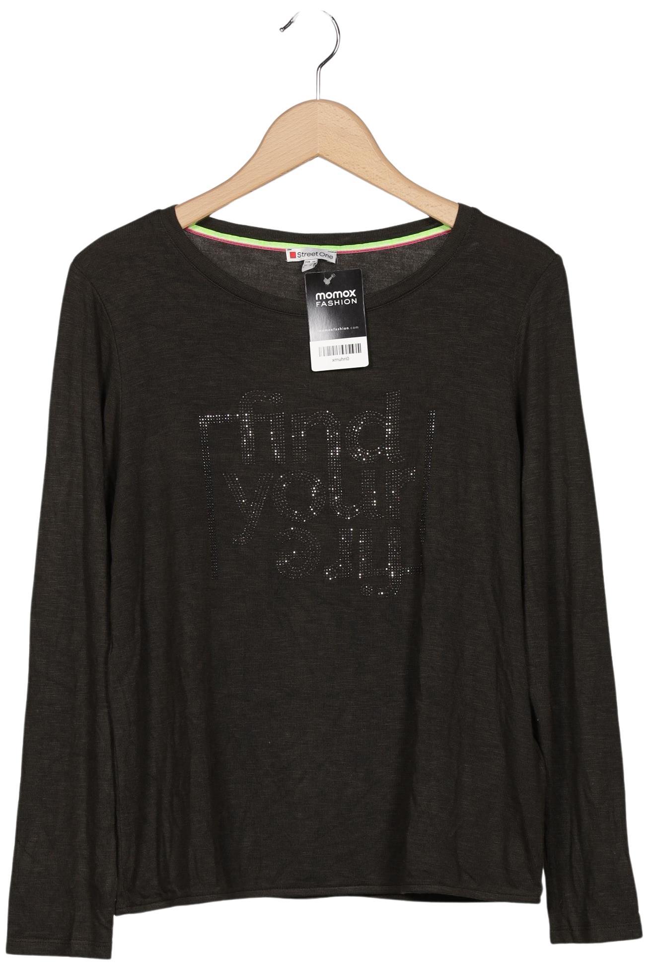 

Street One Damen Langarmshirt, grau, Gr. 40