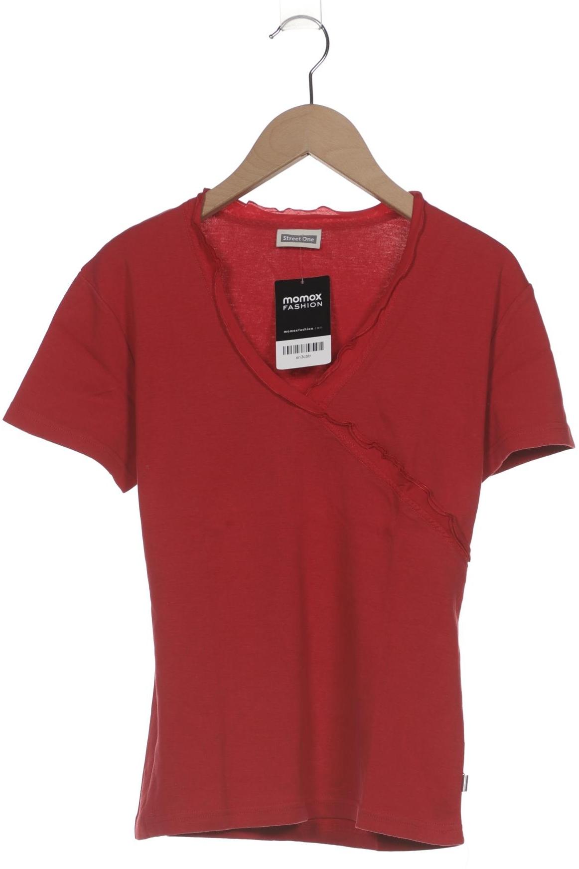 

Street One Damen T-Shirt, rot, Gr. 38