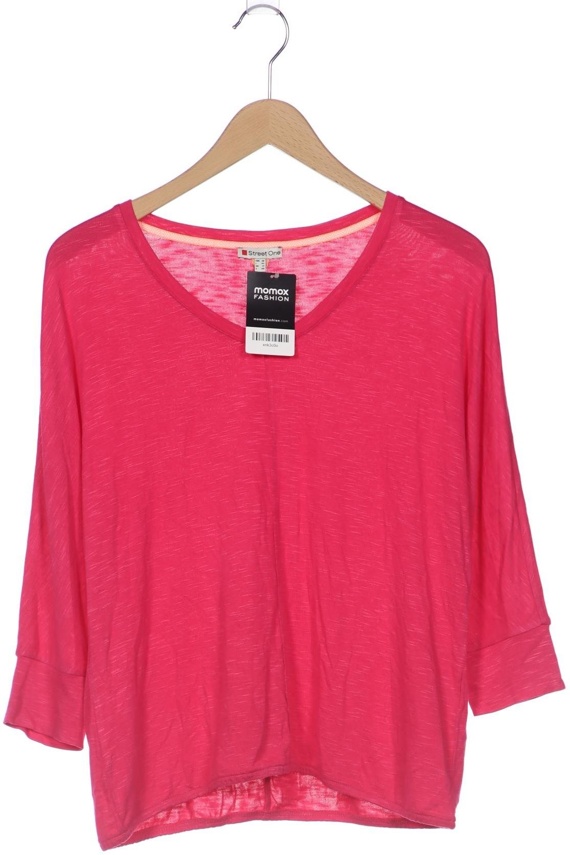 

Street One Damen Langarmshirt, pink, Gr. 38