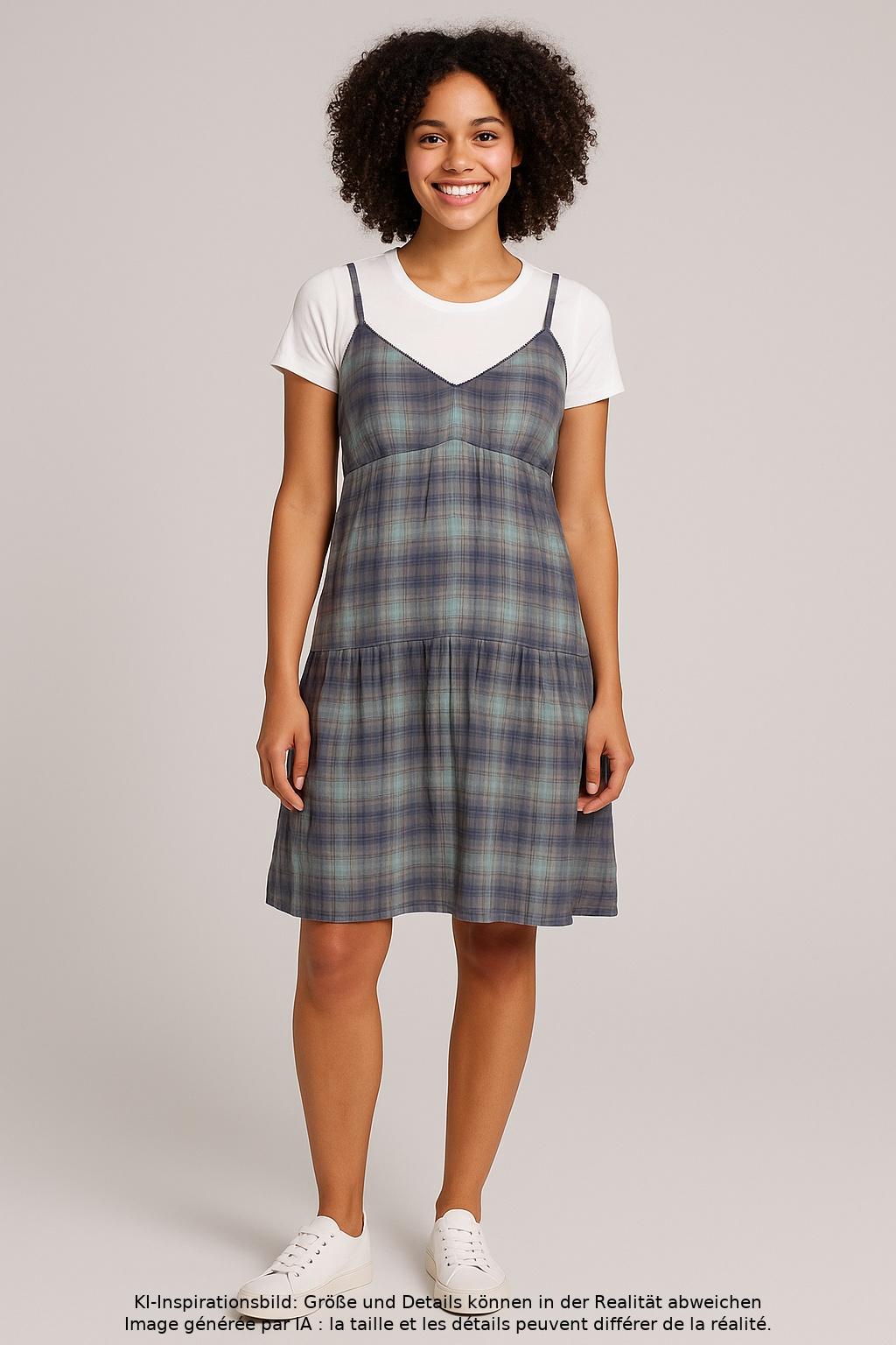 

Street One Damen Kleid, mehrfarbig, Gr. 40