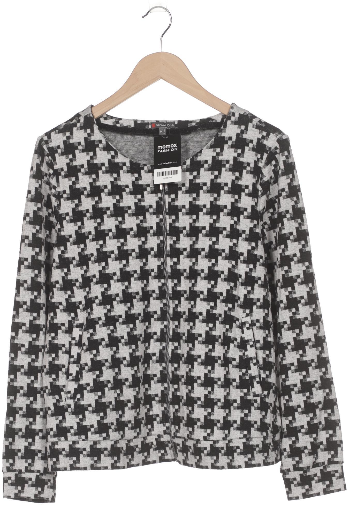 

Street One Damen Strickjacke, grau, Gr. 42