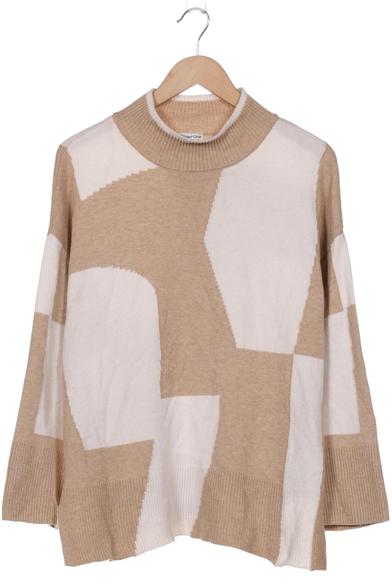 

Street One Damen Pullover, beige, Gr. 42